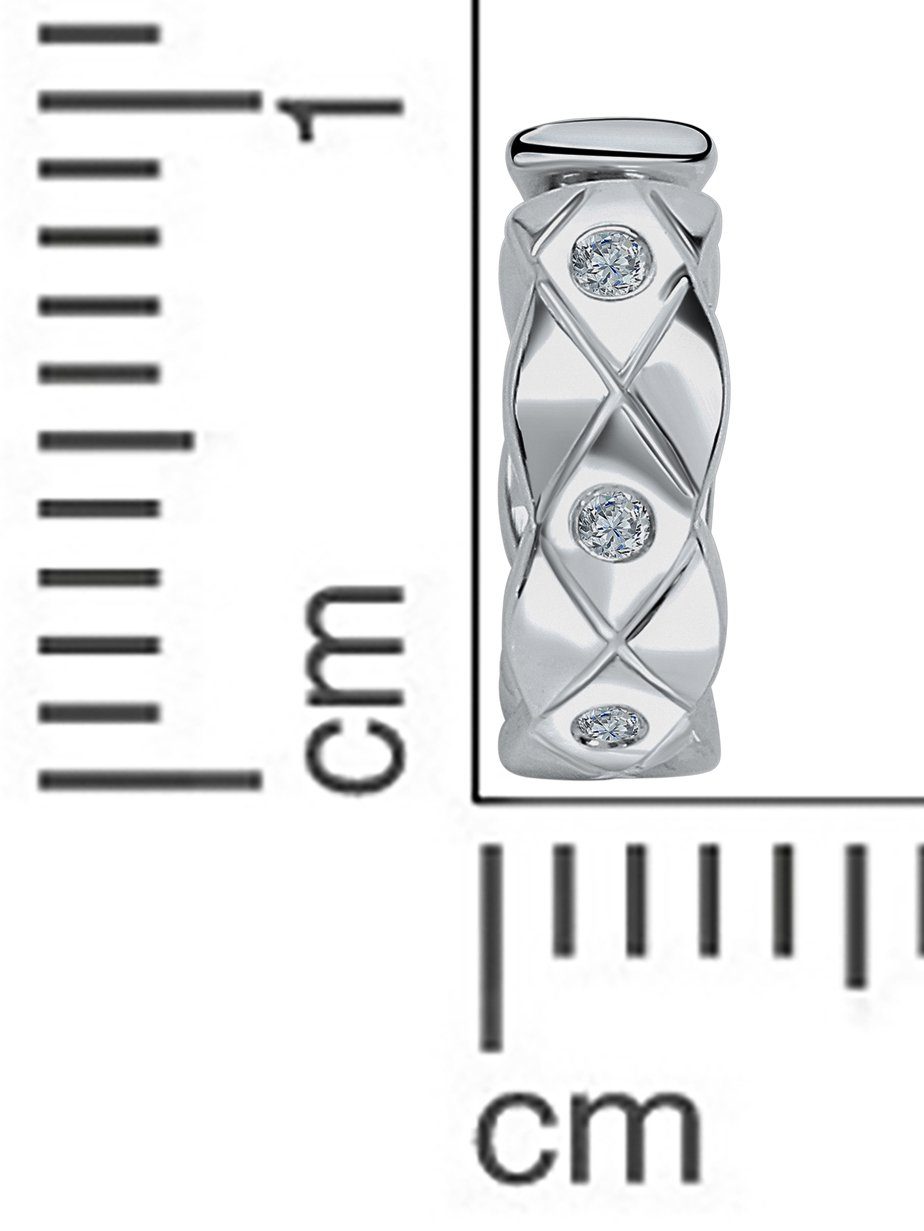 Firetti Ear cuff Sieraad cadeau zilver 925 oorbellen glinsterend