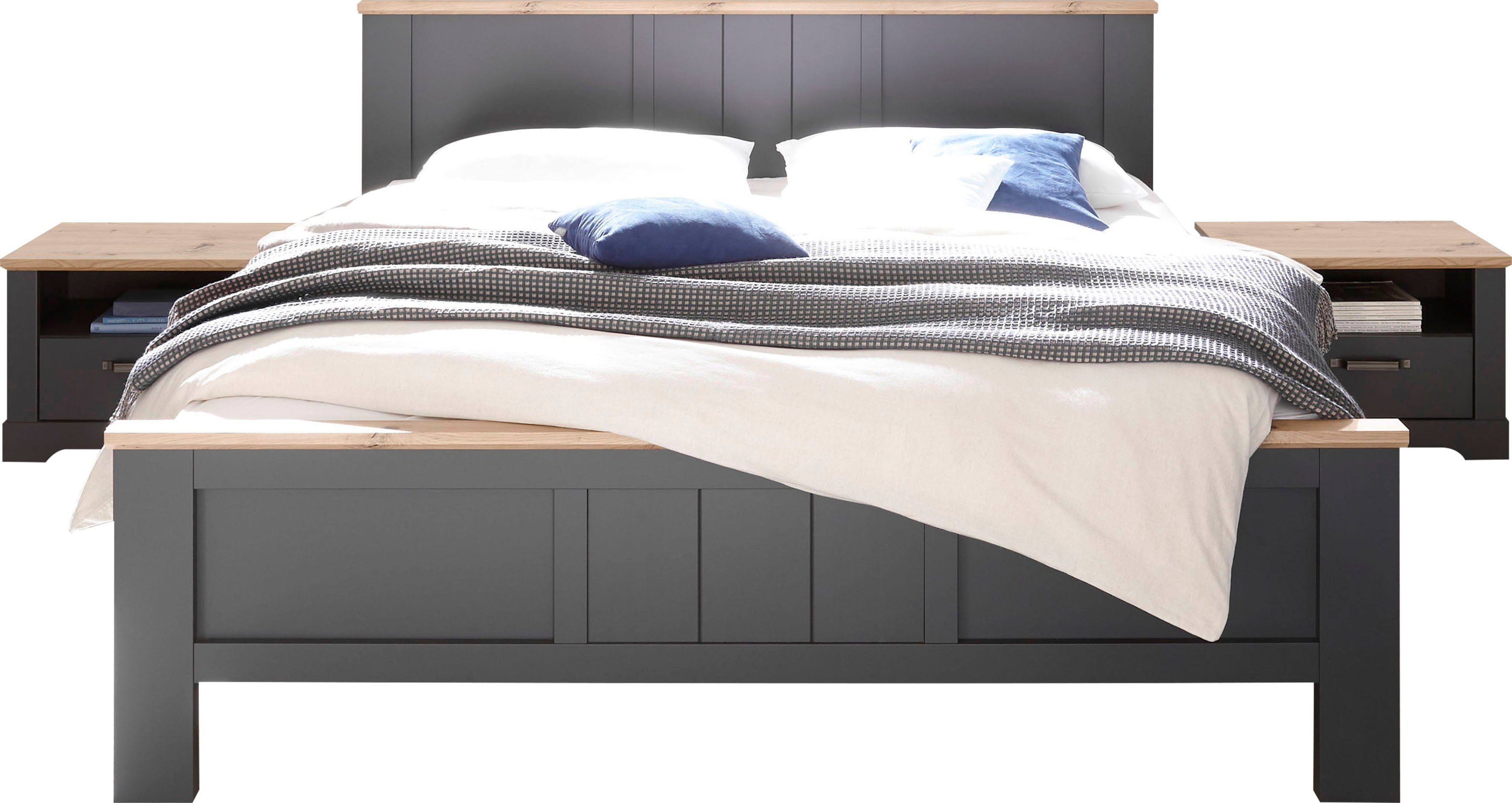 Schlafkontor Bedframe Elastir in landelijke stijl