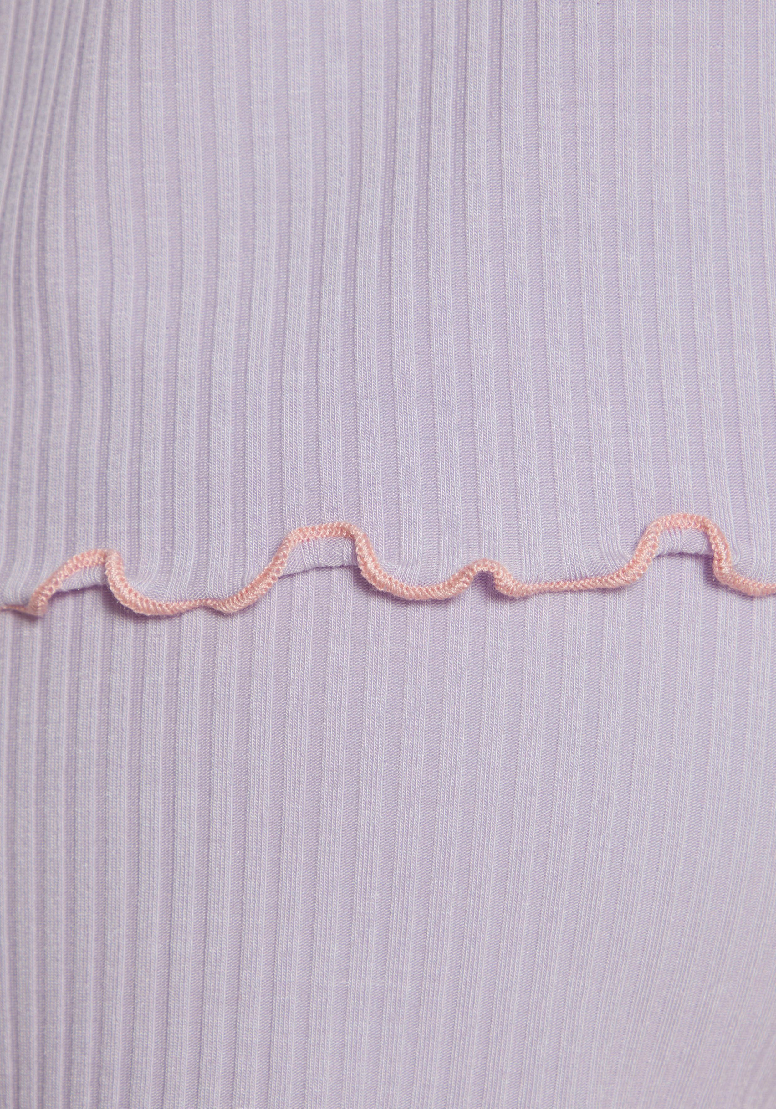 Vivance Dreams Shortama met schattige babylockzoom (2-delig)