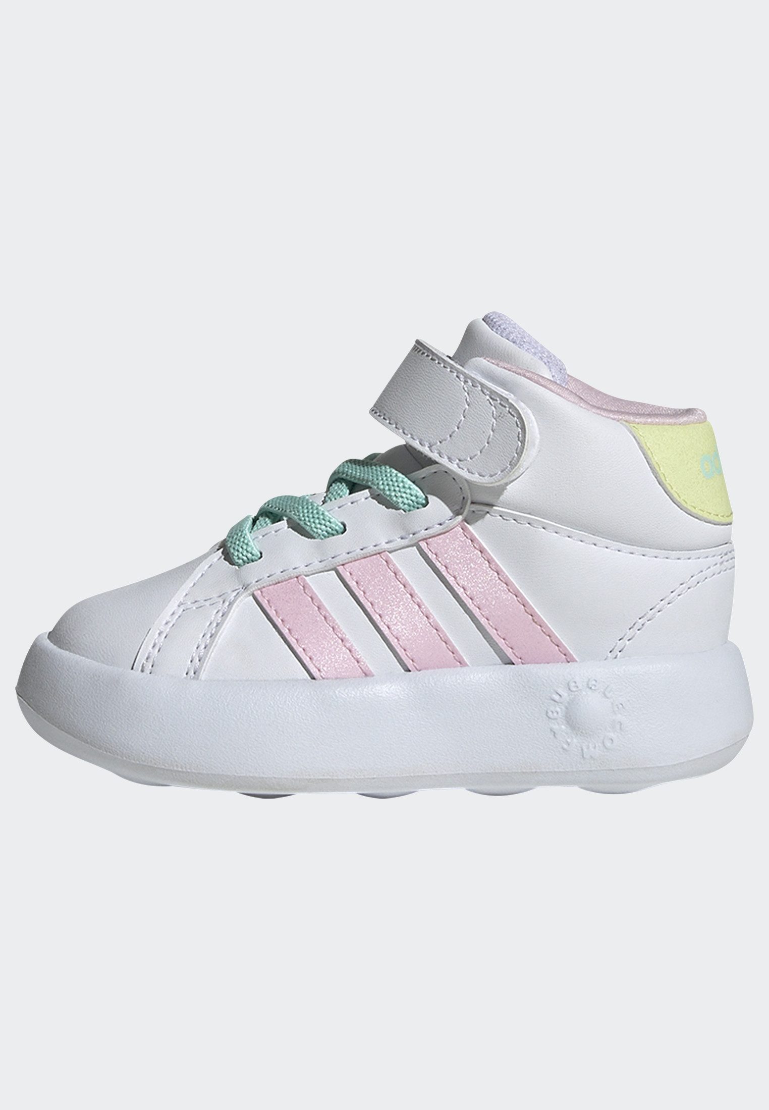 adidas Sportswear Sneakers GRAND COURT MID KIDS Design geïnspireerd op de adidas Superstar, voor kinderen