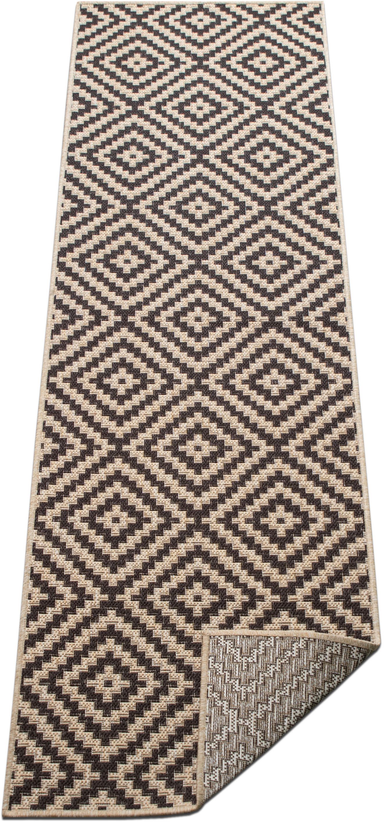 my home Vloerkleed Cordoba is ook als loper verkrijgbaar Geschikt voor binnen en buiten, sisal-look, weerbestendig & uv-bestendig, boho
