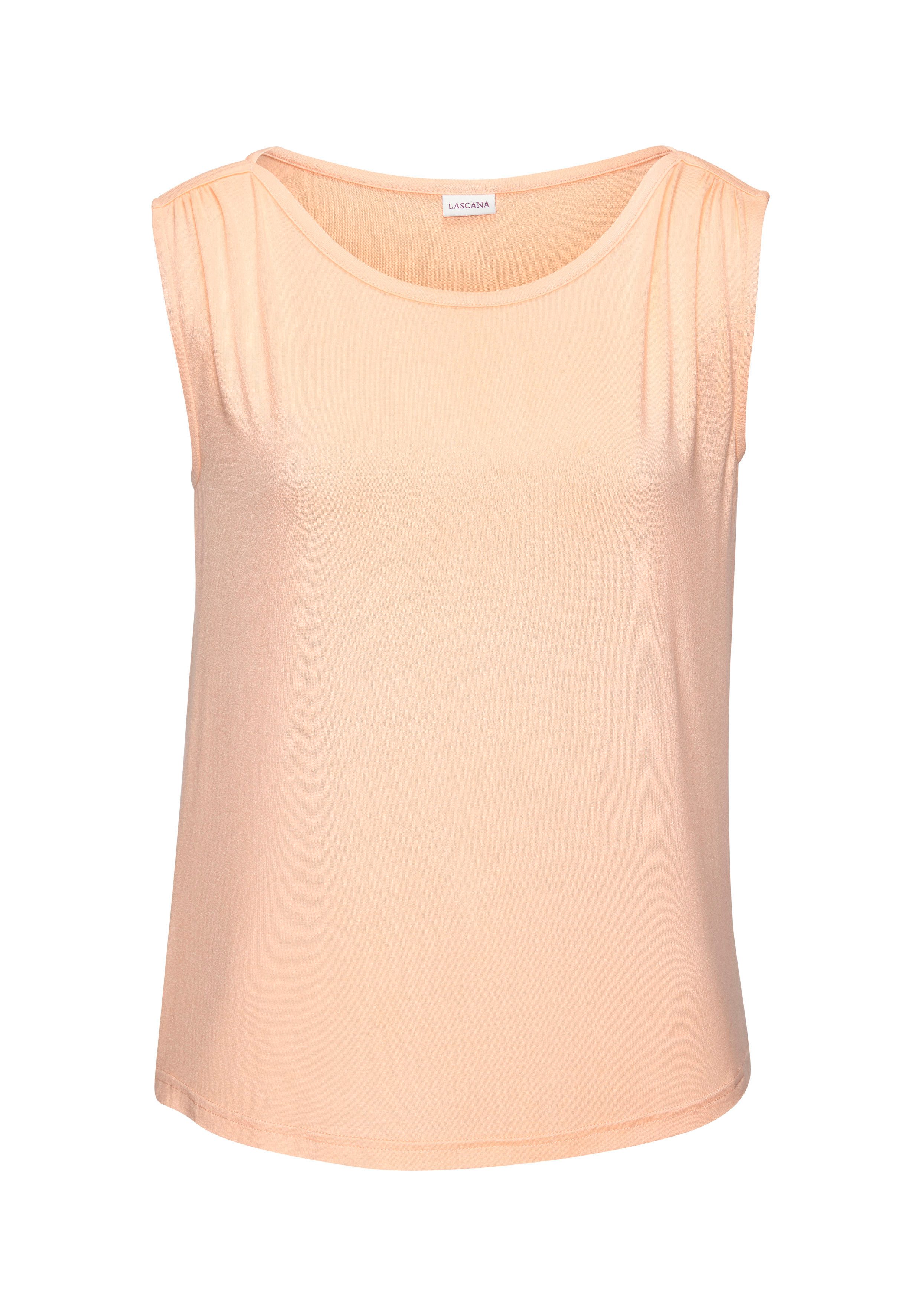 Lascana Shirttop van zachte viscose-jersey