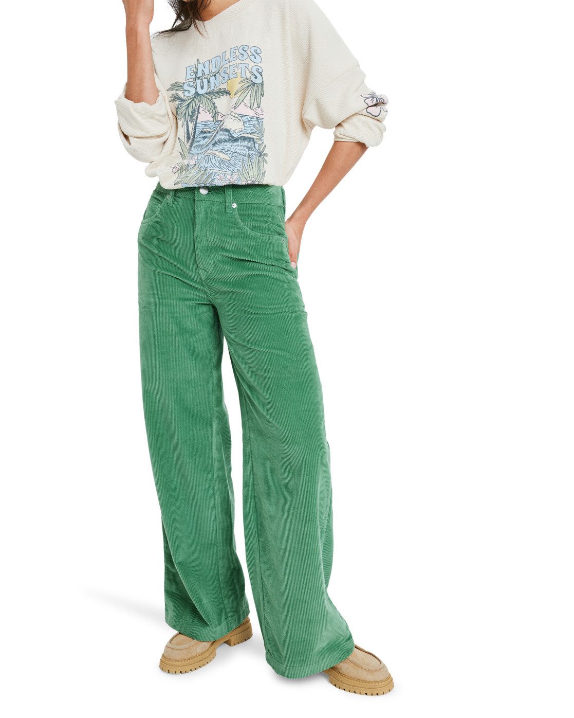 Roxy Stoffen broek Surf On Cloud Cord