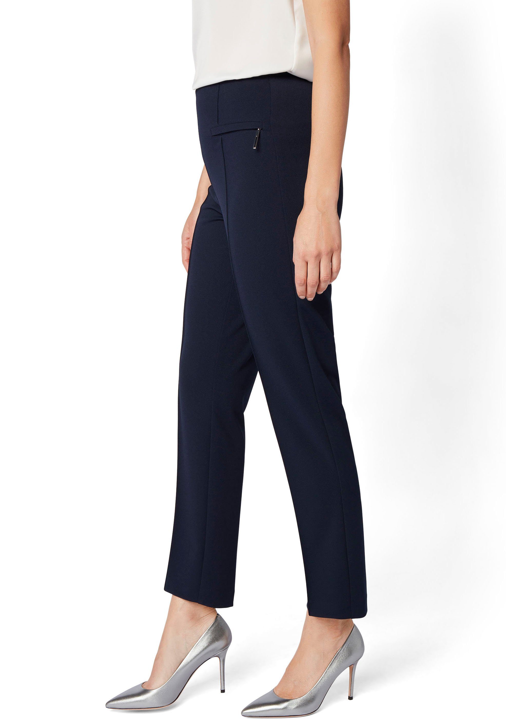 select! By Hermann Lange Stretchbroek Lea met persplooien