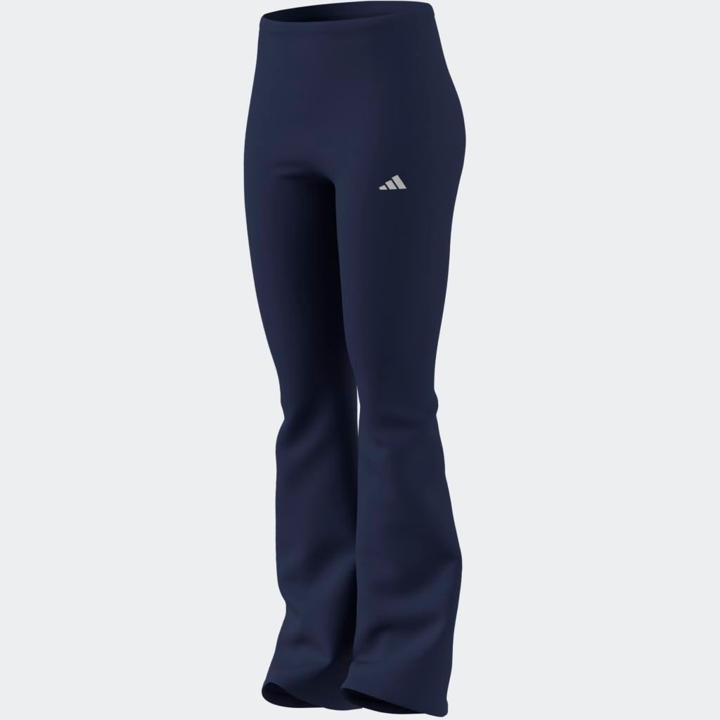 adidas Sportswear Legging W SL SJ FLARLEG Hoge band, uitlopende beenvorm (1-delig)