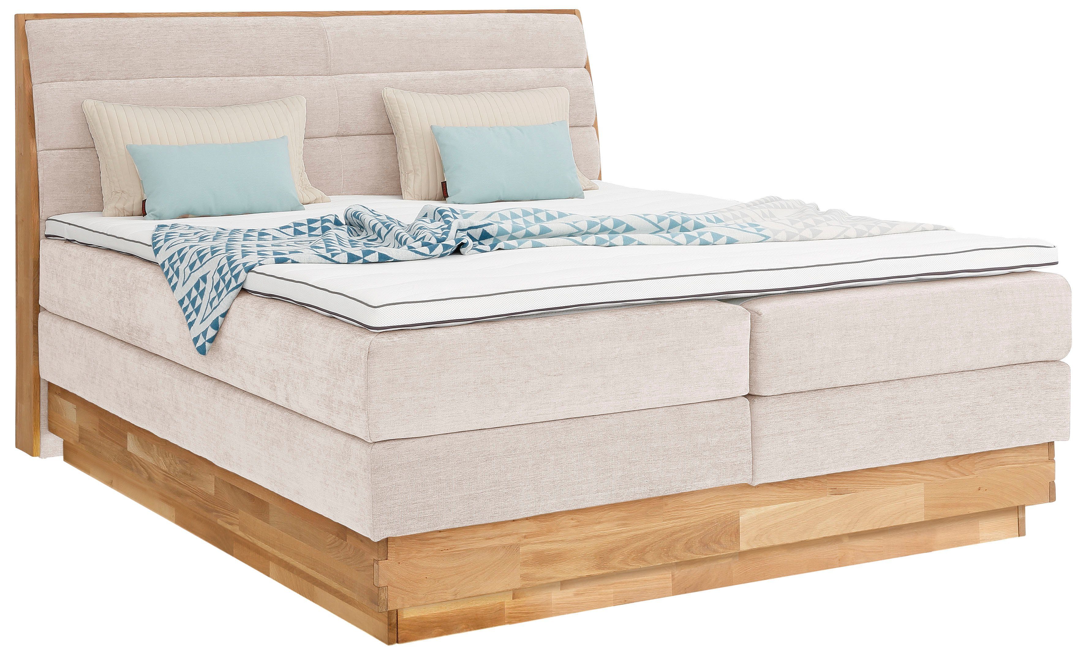 OTTO products Boxspring JENNA zonder ledverlichting, met gecertificeerde, gerecyclede overtrekstoffen