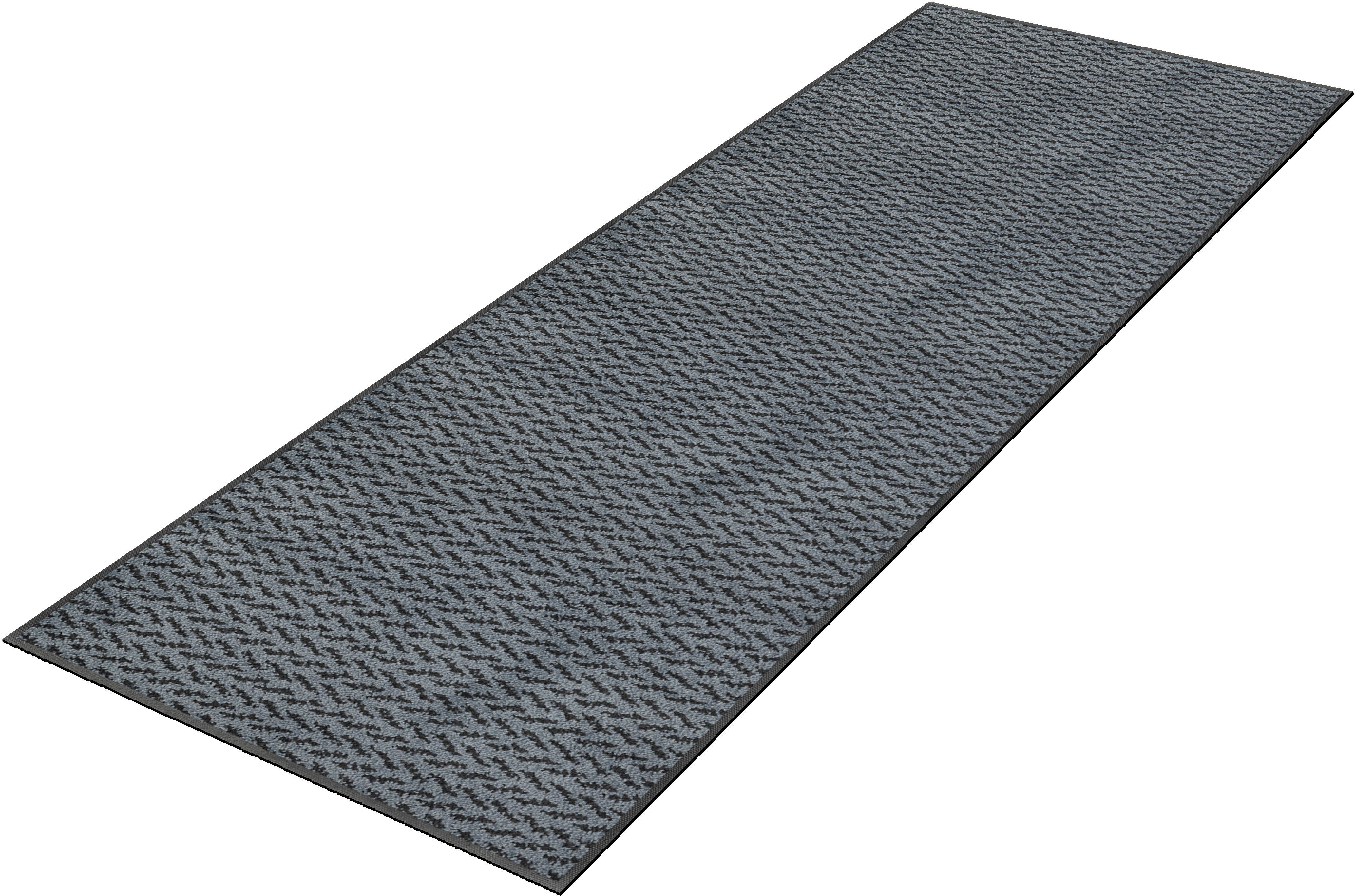 wash+dry by Kleen-Tex Loper Duo Denim Inloopmatten, antislip, geschikt voor binnen en buiten, wasbaar lopers grijs