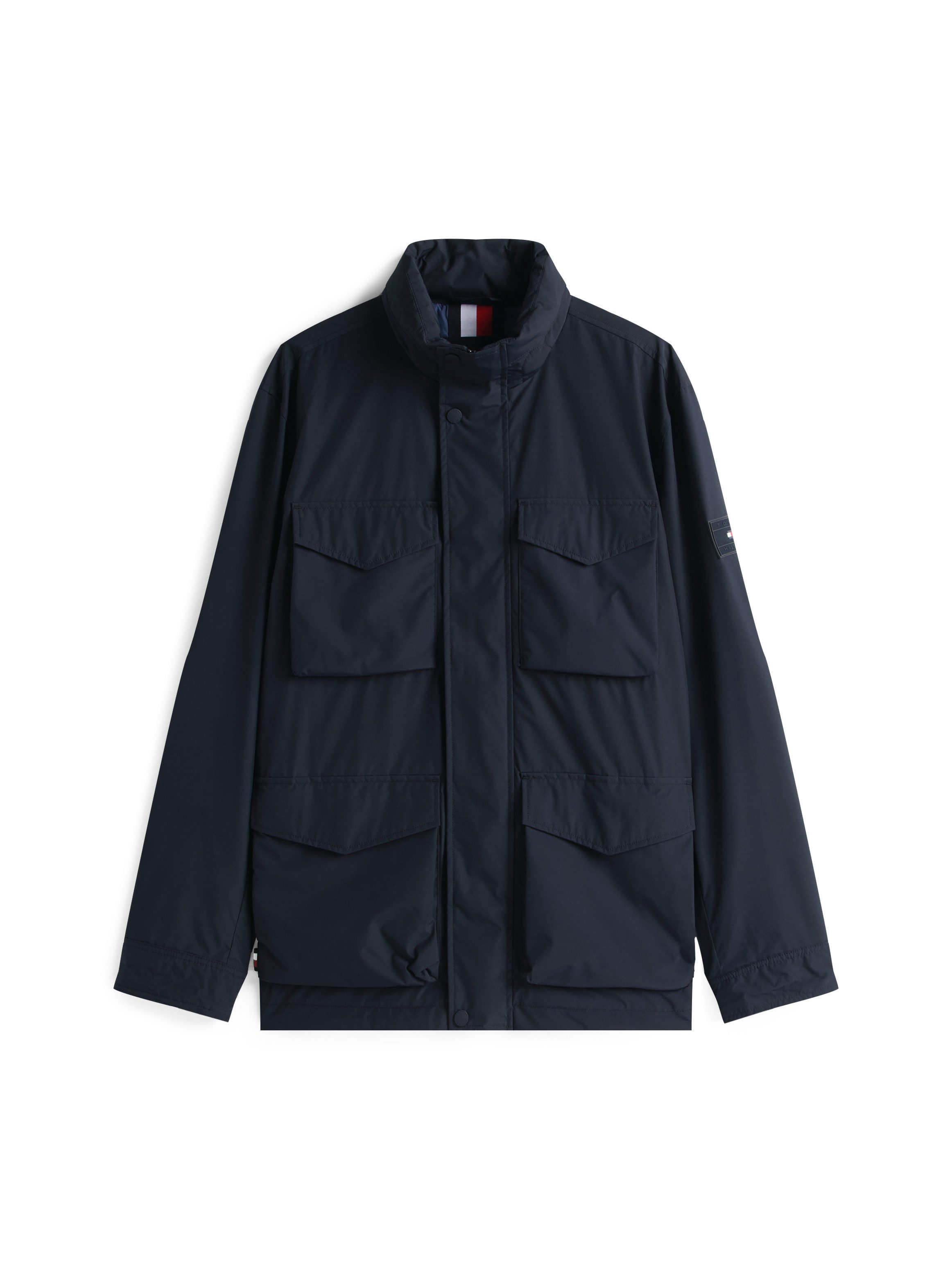 Tommy Hilfiger Field-jacket PACKABLE FIELD JACKET Capuchon op te bergen in de kraag
