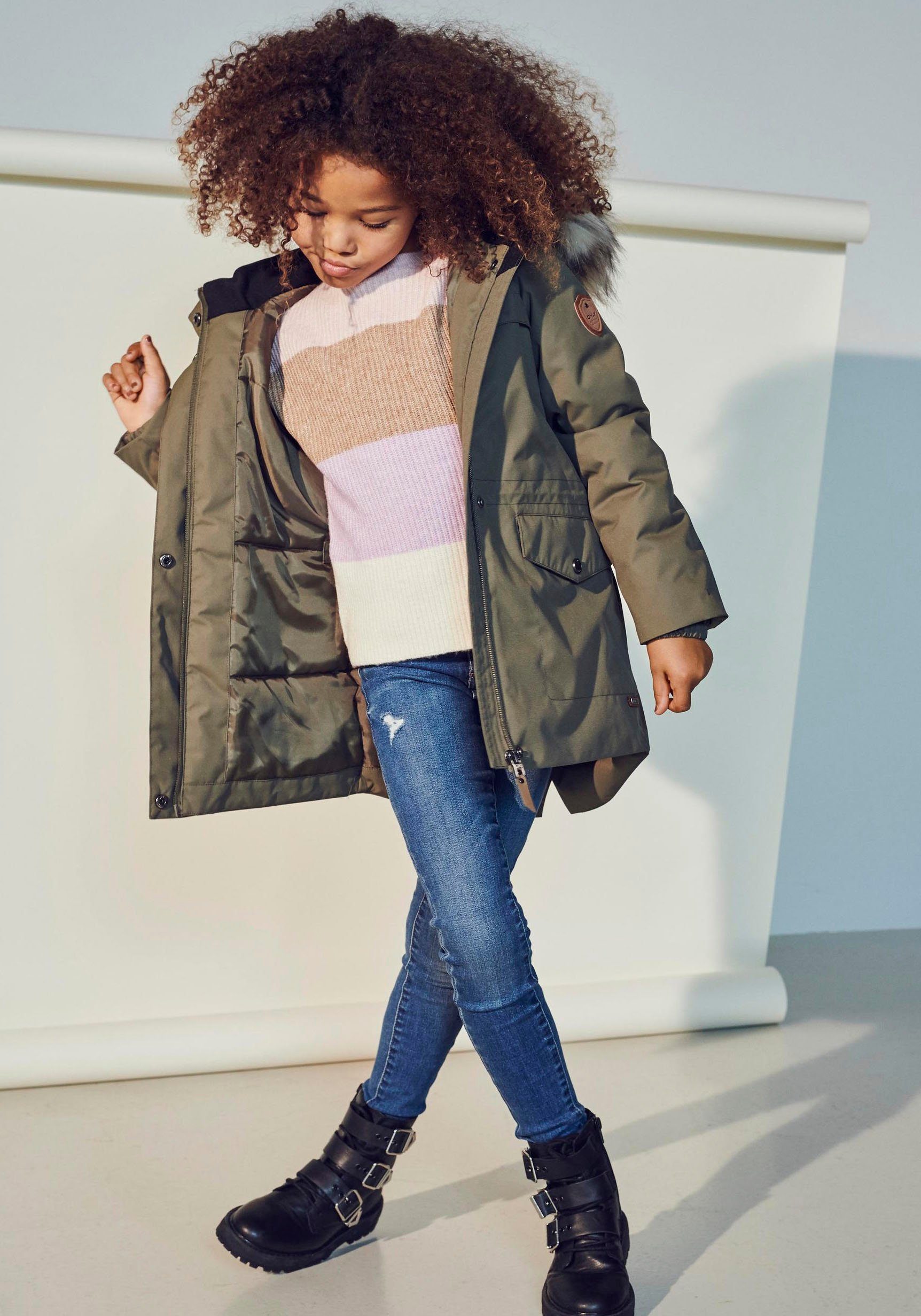 KIDS ONLY Gebreide trui KOGSANDY L/S STRIPE PULLOVER