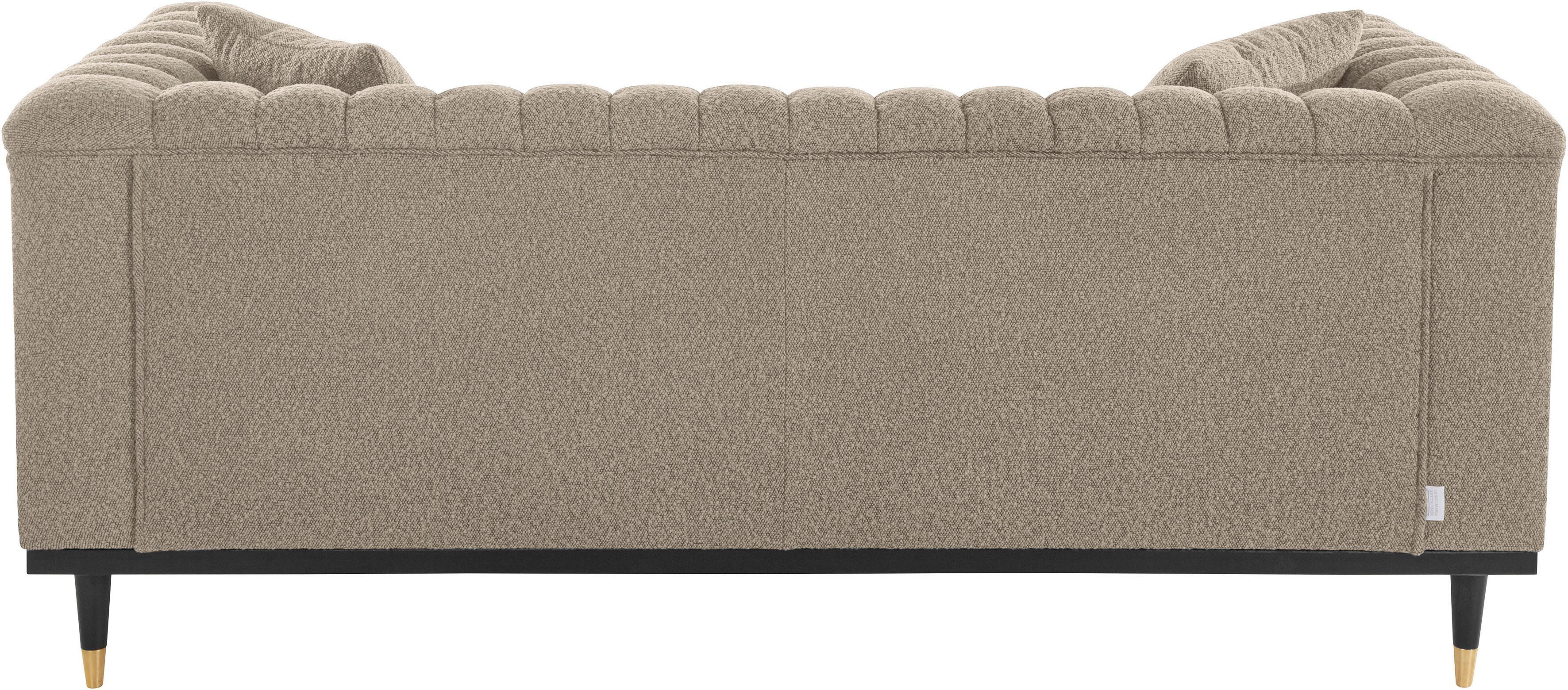 Guido Maria Kretschmer Home&Living 2-zitsbank Chamby New bouclé-structuurbekleding met stiksels bij de leuning