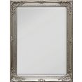 home affaire spiegel antiek decoratieve spiegel met houten lijst (1 stuk) zilver