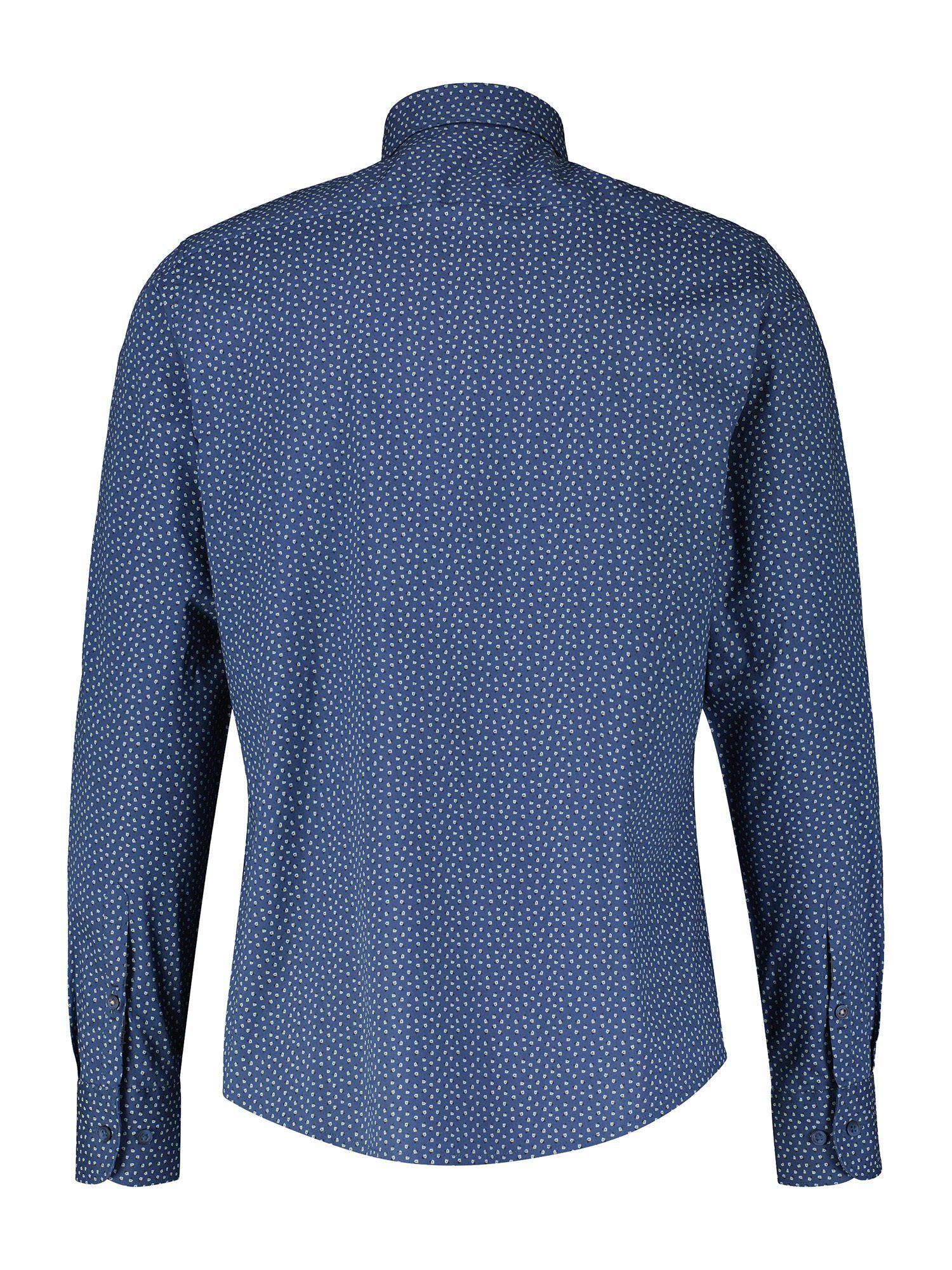 Lerros Overhemd met lange mouwen LERROS poplin overhemd met minimal alloverprint