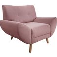 home affaire fauteuil naas roze