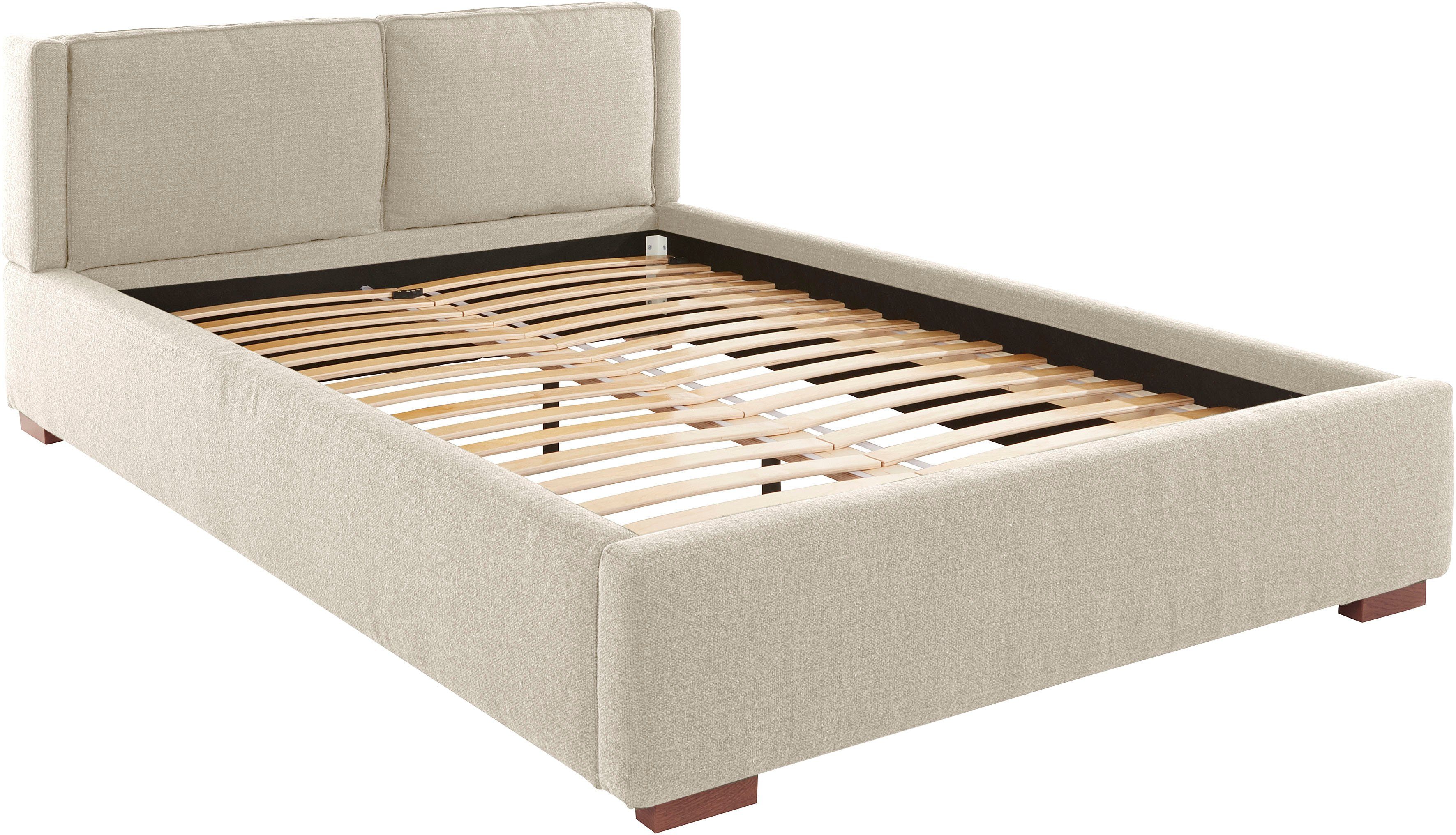 Home affaire Gestoffeerd bed Annera Inclusief lattenbodem, ligoppervlak 140 of 180 cm kiesbaar