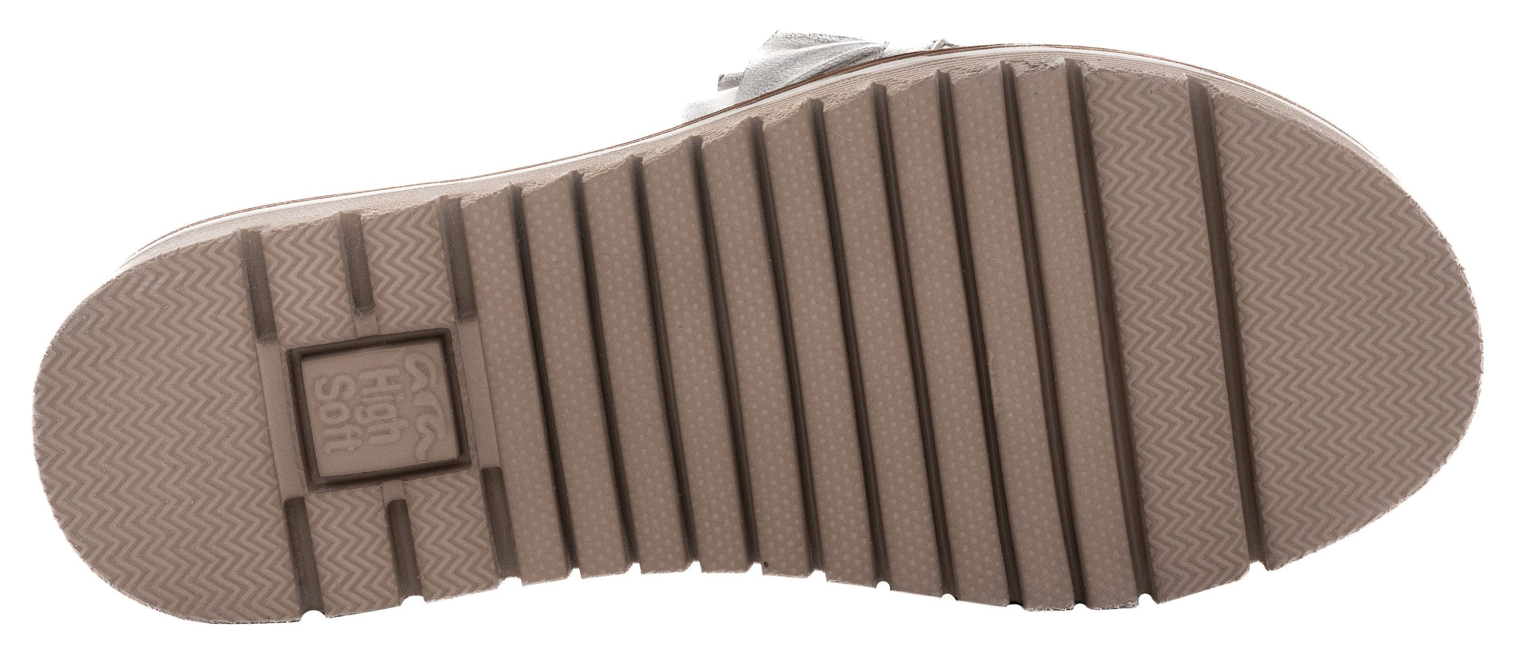 Ara Slippers KENT , slides, flats, sandaal met geplooide bandage