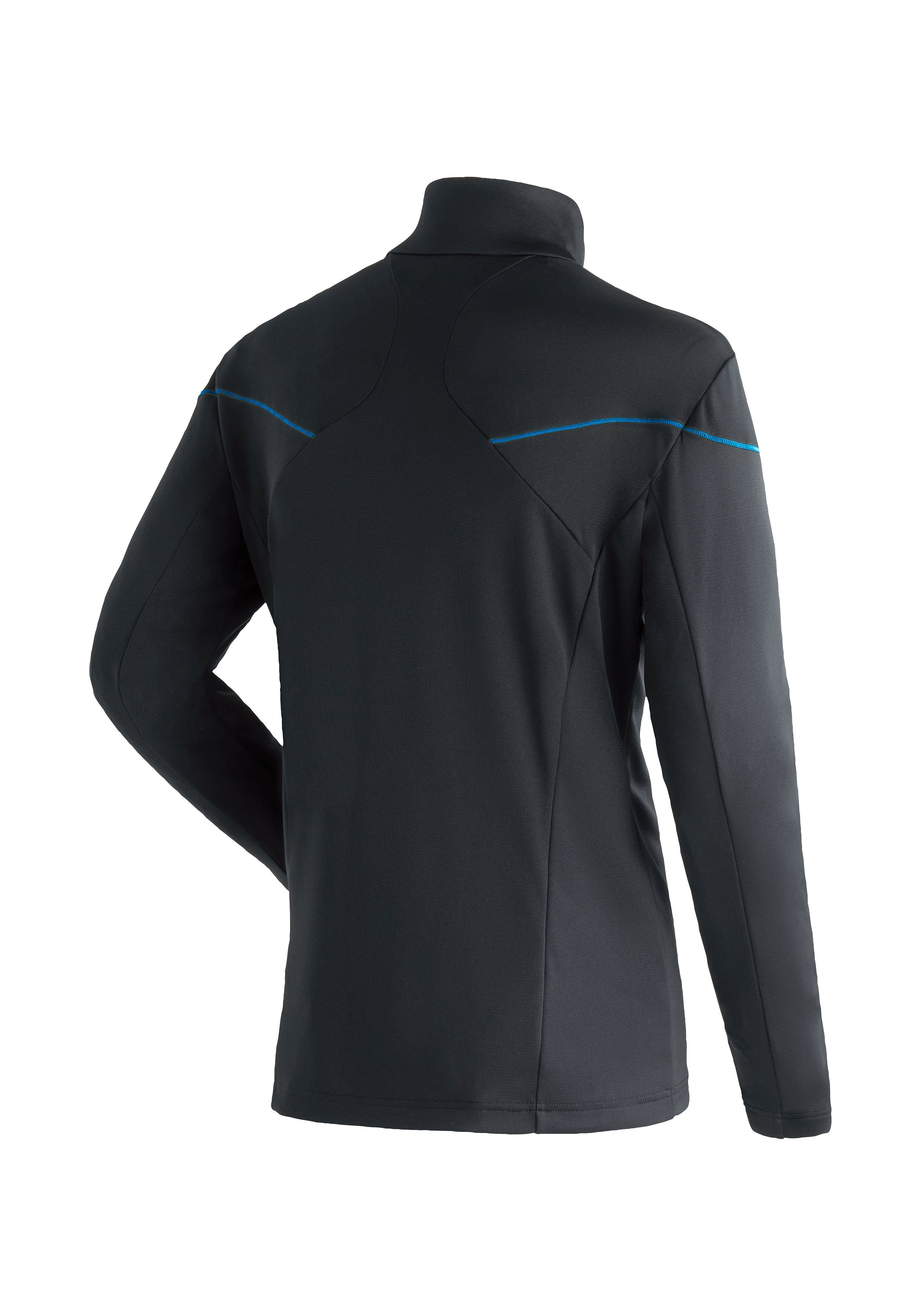 Maier Sports Fleecetrui Nago Rec Heren midlayer, elastisch en onderhoudsvriendelijk half-zip fleece