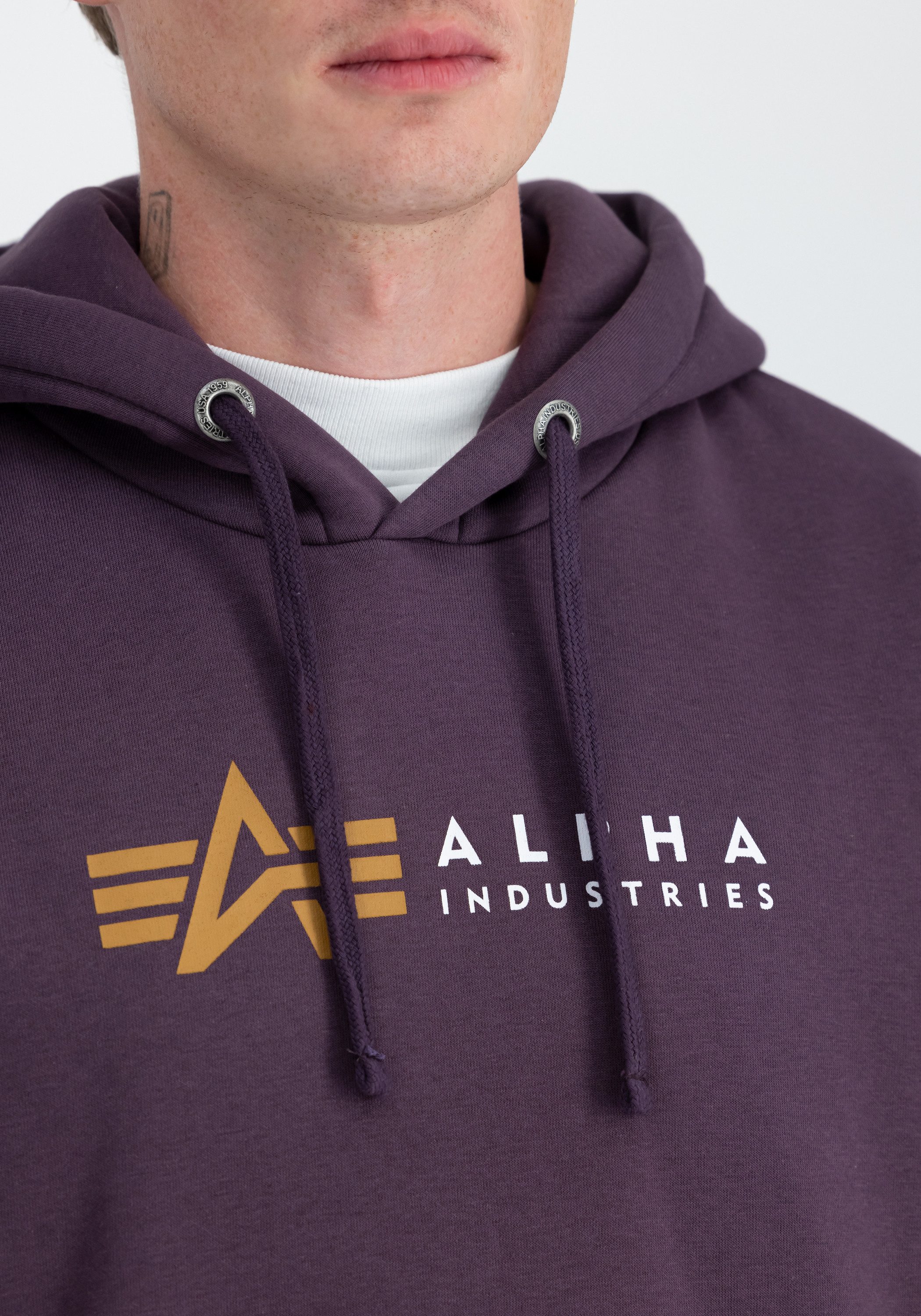 Alpha Industries Hoodie Alpha Industries Men - Hoodies Alpha Label Hoodie