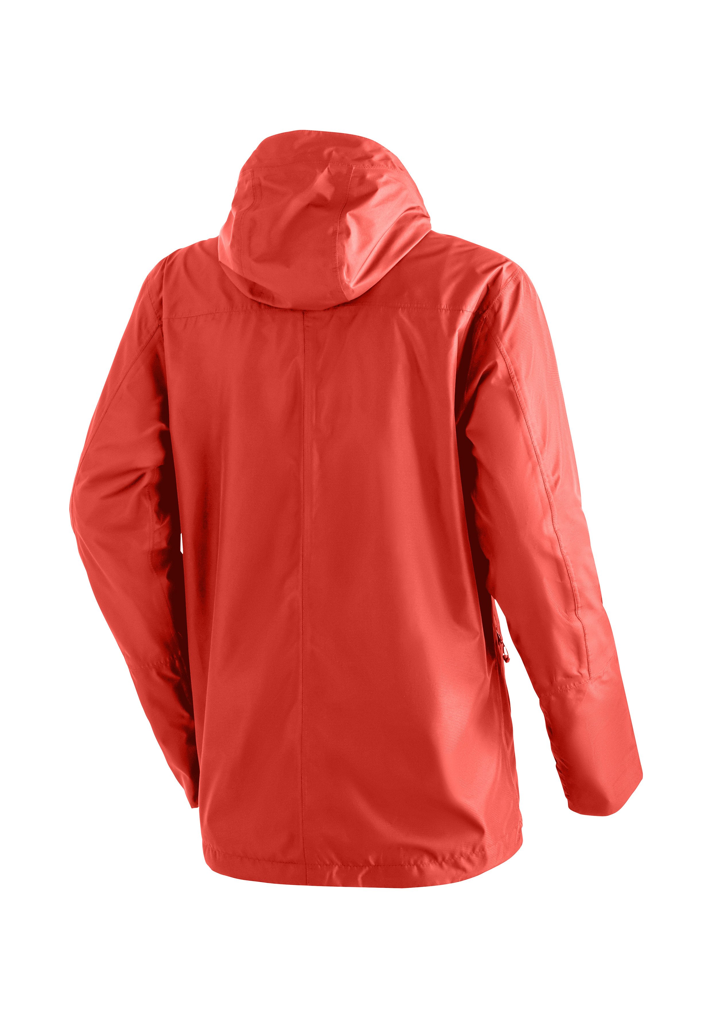 Maier Sports Outdoorjack Abbenstein M Heren jacke waterdicht, functionele jas met 2 buitenzakken + binnenzak