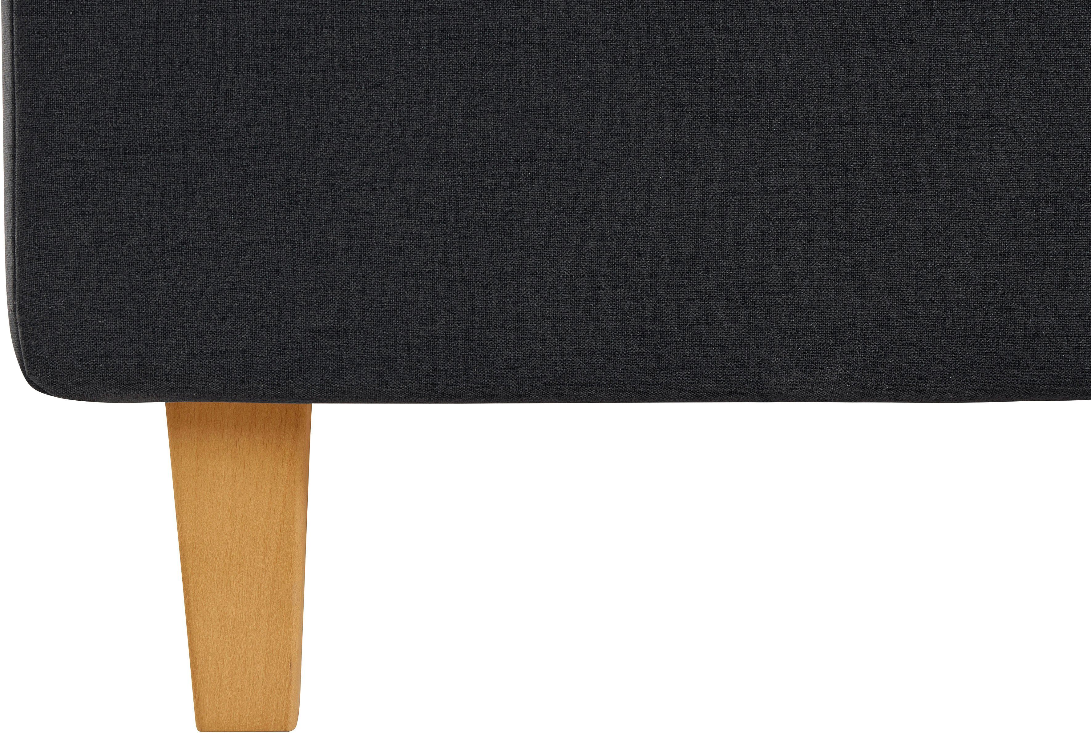 Guido Maria Kretschmer Home&Living Gestoffeerd bed Sunley 100 Kruisstiksel, hoofdbordhoogte 102 cm, zonder of met matras/lattenbodem