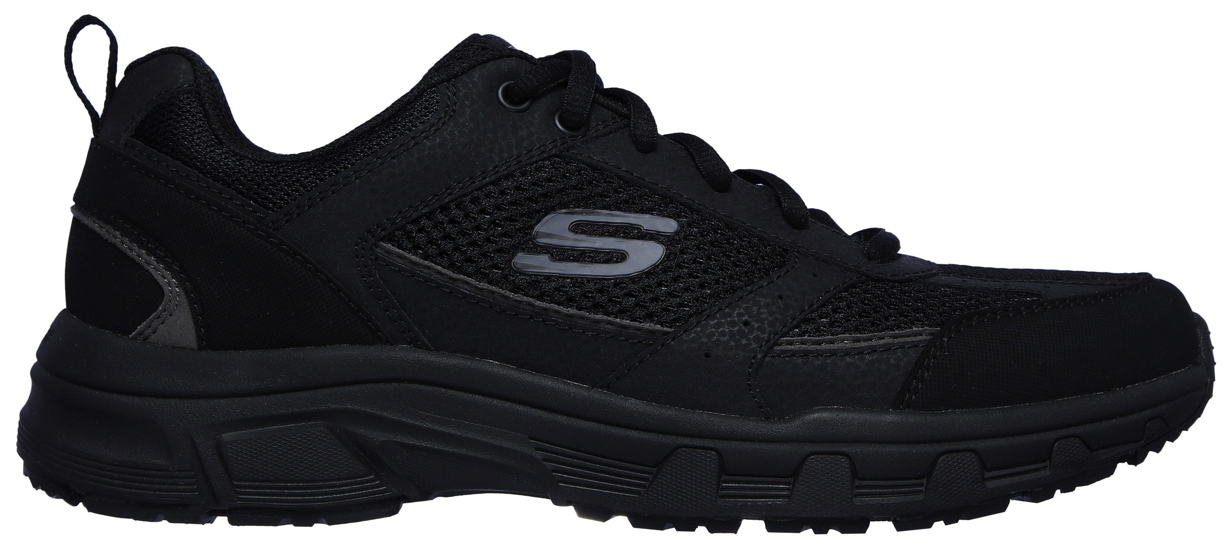 Skechers Sneakers OAK CANYON-VERKETTA met relaxed fit-uitrusting, vrijetijdsschoen, lage schoen, veterschoen