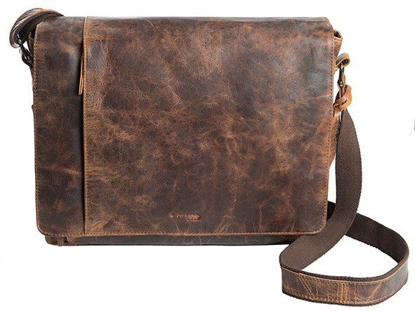 GreenLand Nature Messenger Bag met praktische indeling