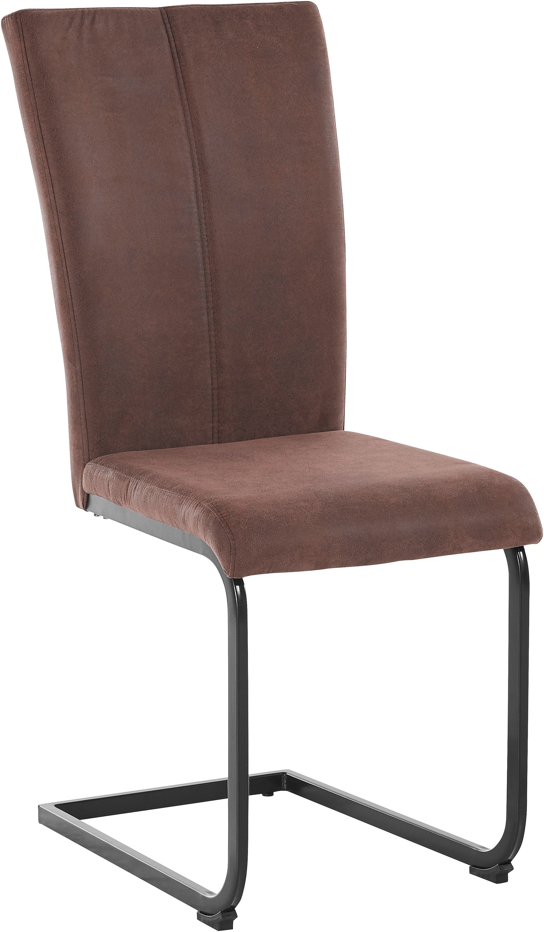 Home affaire Vrijdragende stoel Oliver Stoel belastbaar tot 120 kg (set, 2 stuks)