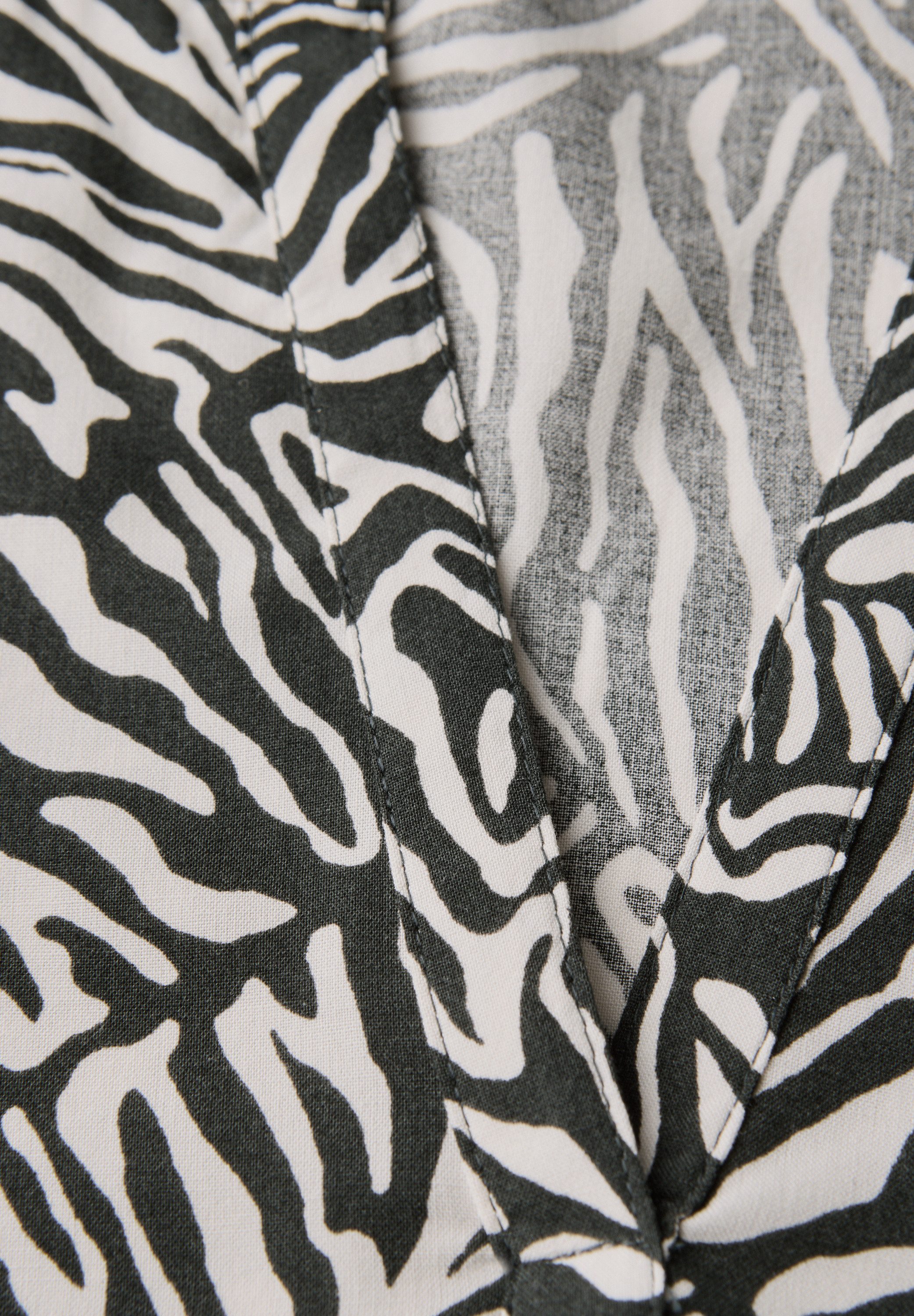 STREET ONE Blouse met korte mouwen met minimal-print