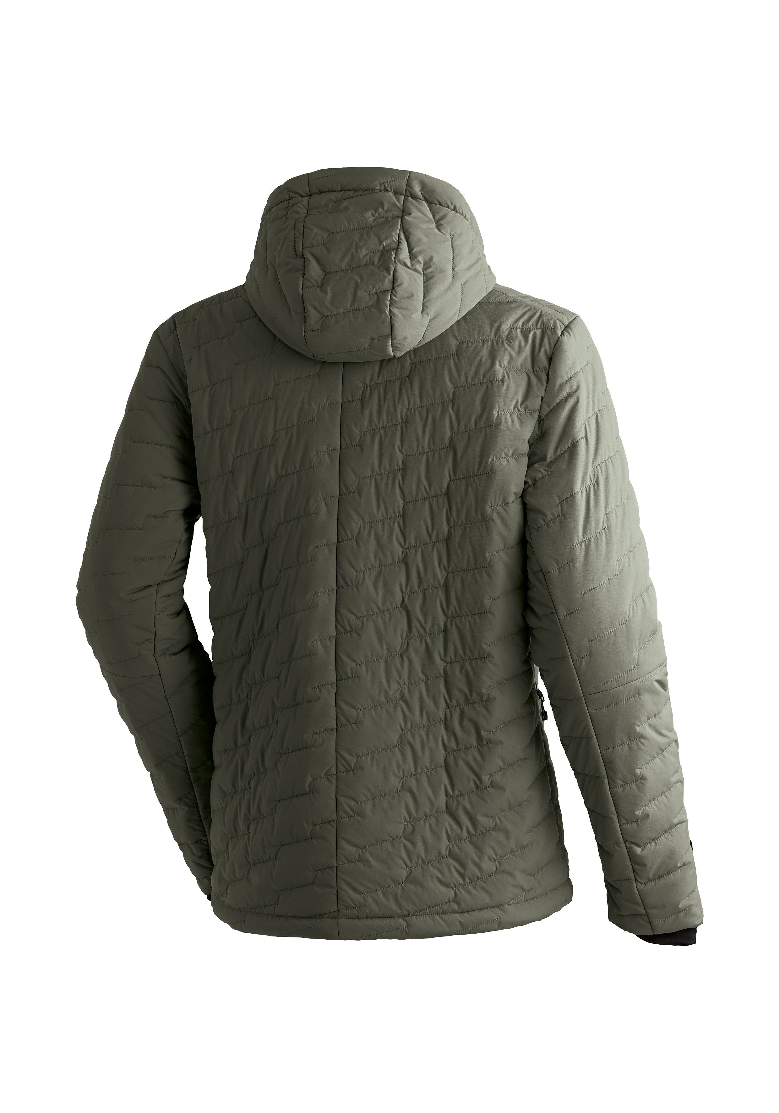 Maier Sports Functioneel jack Donovaly M Heren outdoorjas, Primaloft jas met 3 ritszakken en capuchon