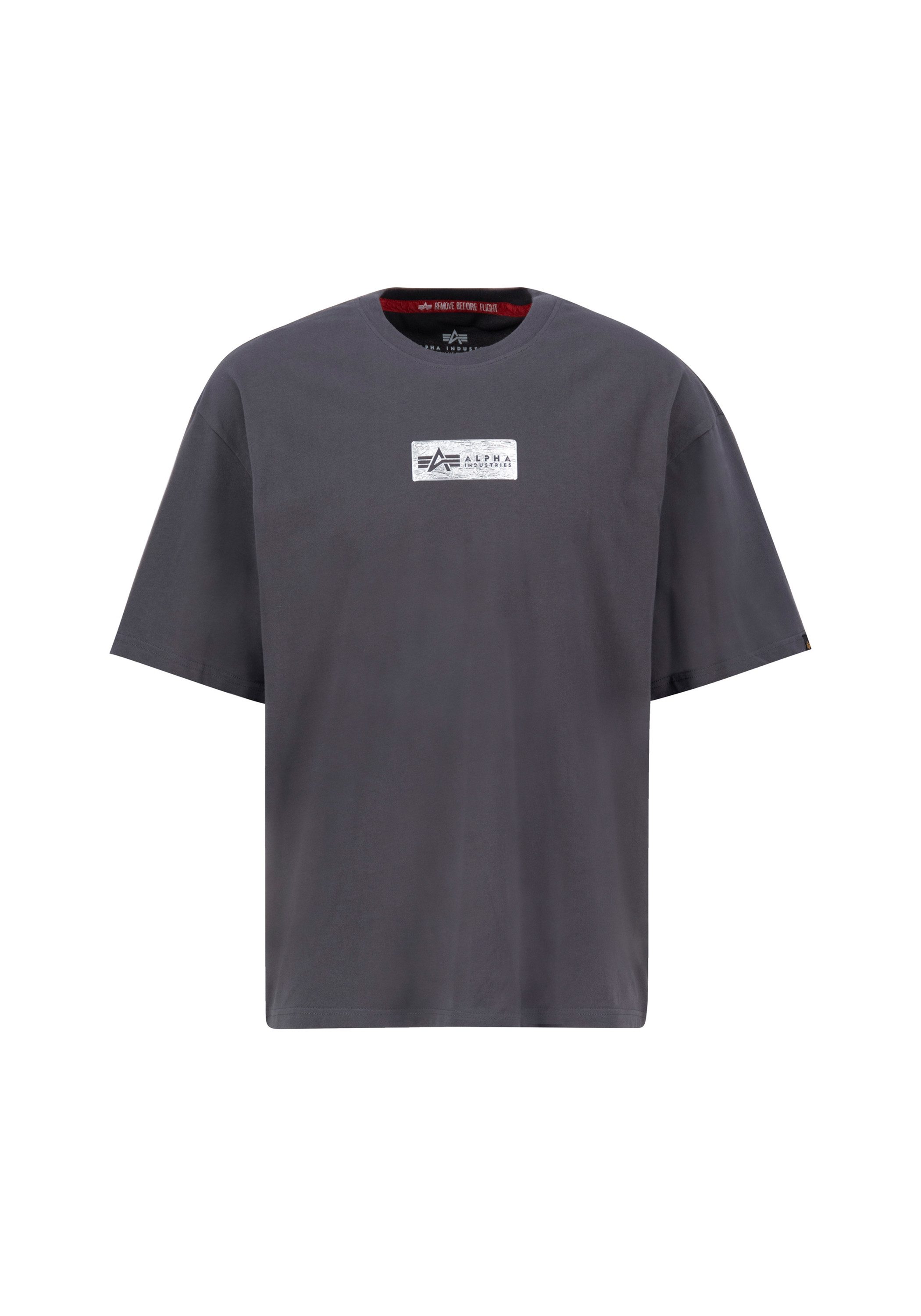 Alpha Industries T-shirt Men T-Shirts Metal Plate T