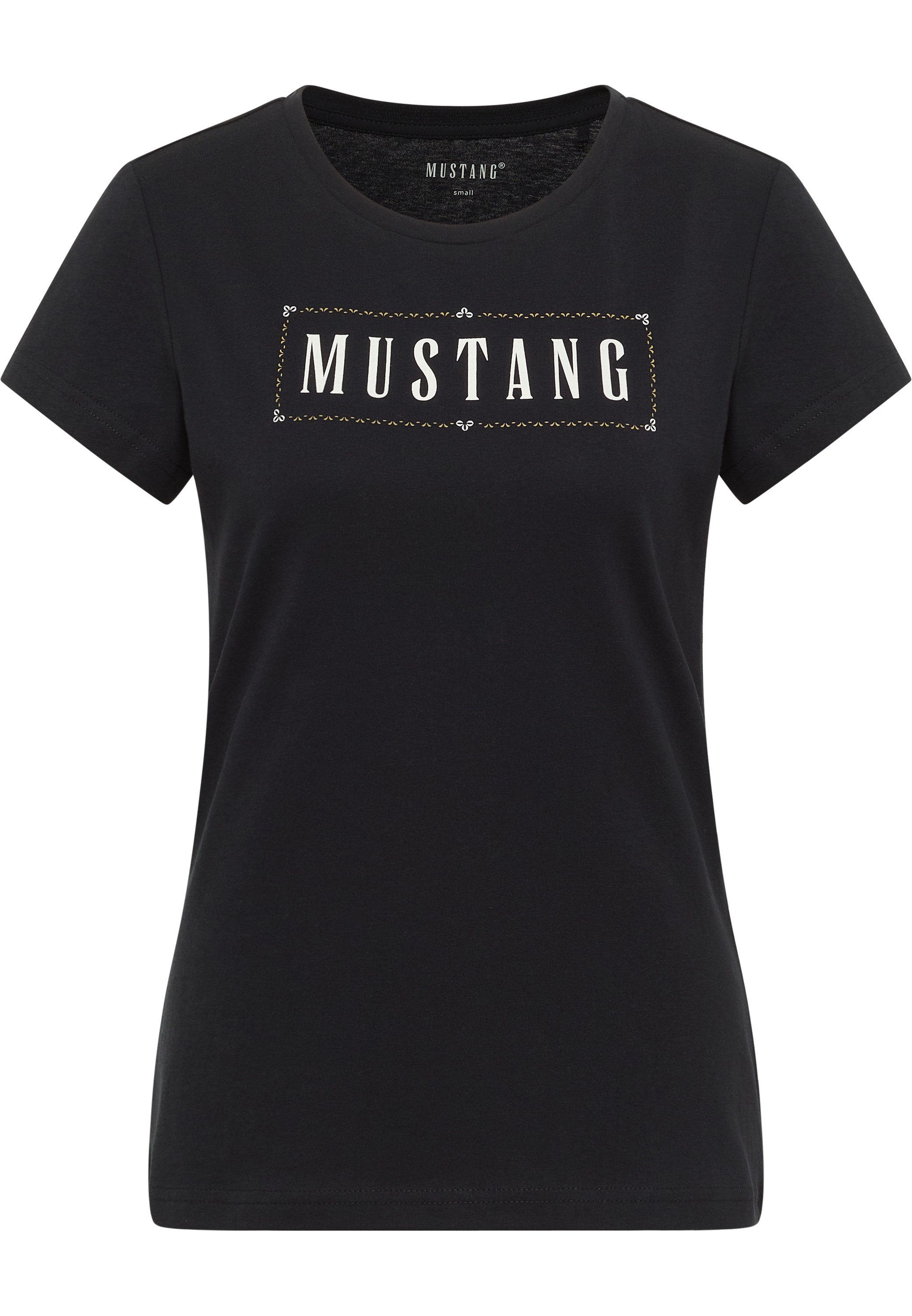 MUSTANG Shirt met korte mouwen Dames stijl Loa