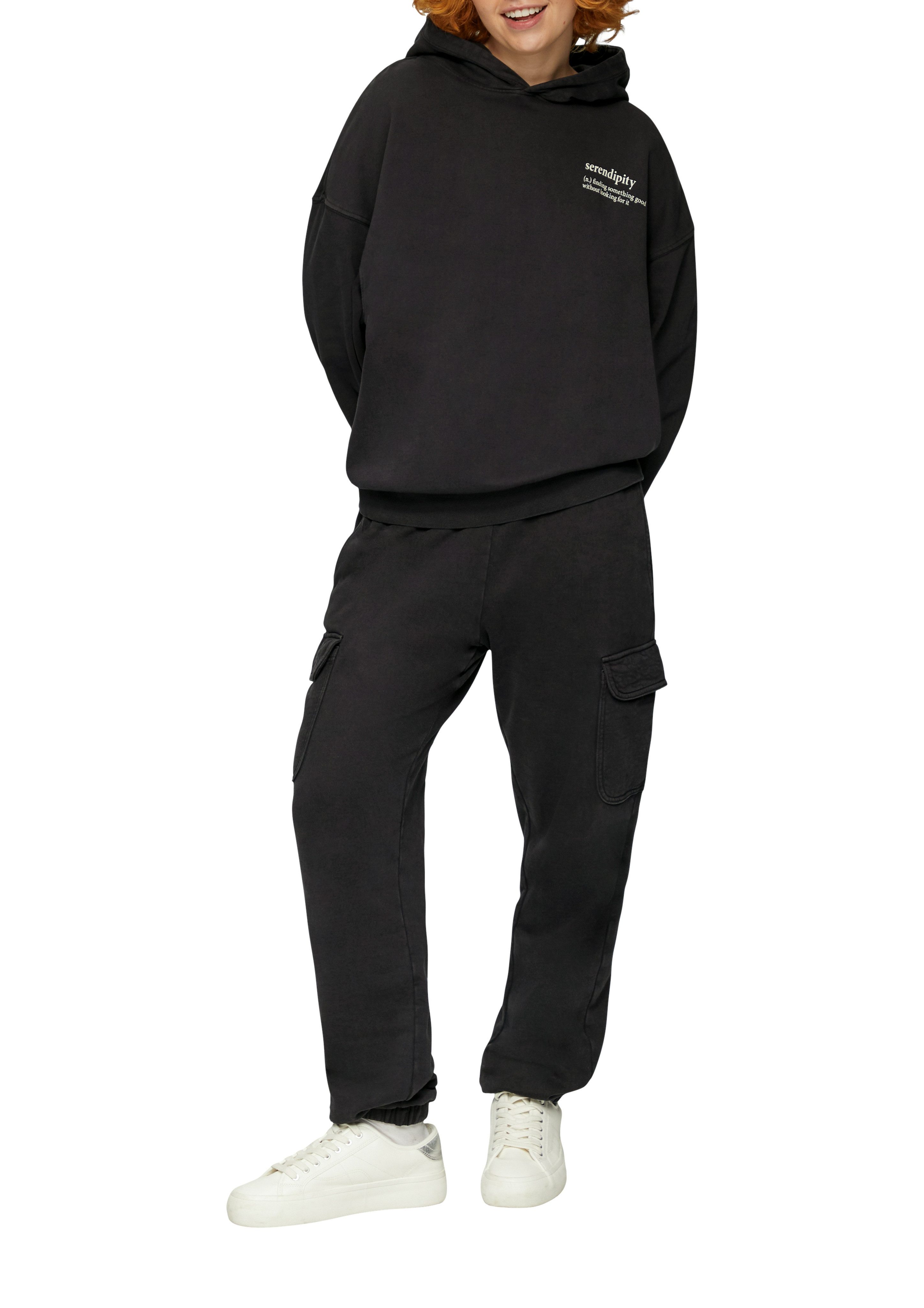 Q S designed by Hoodie met een capuchon