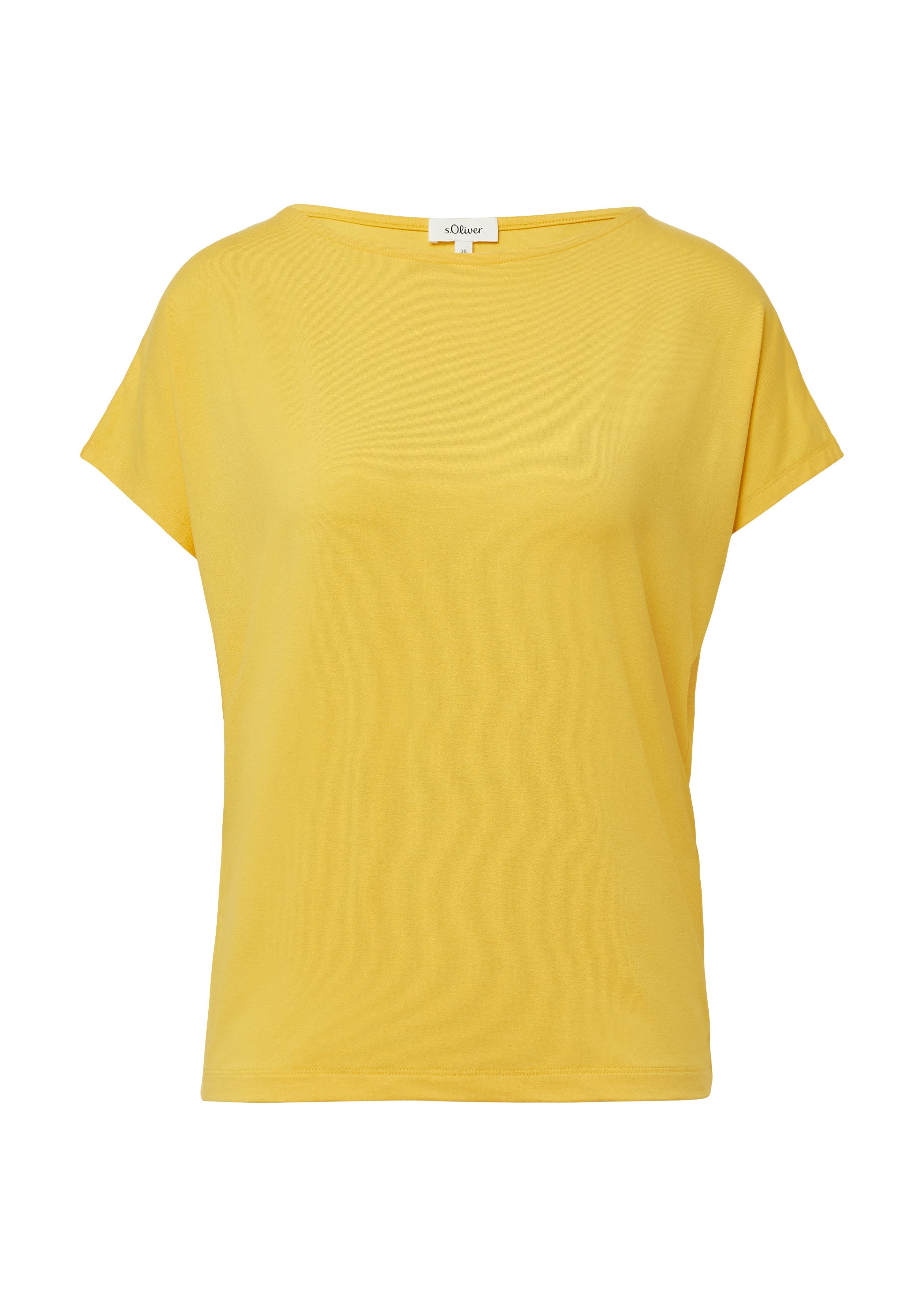 s.Oliver T-shirt met afhangende schouders