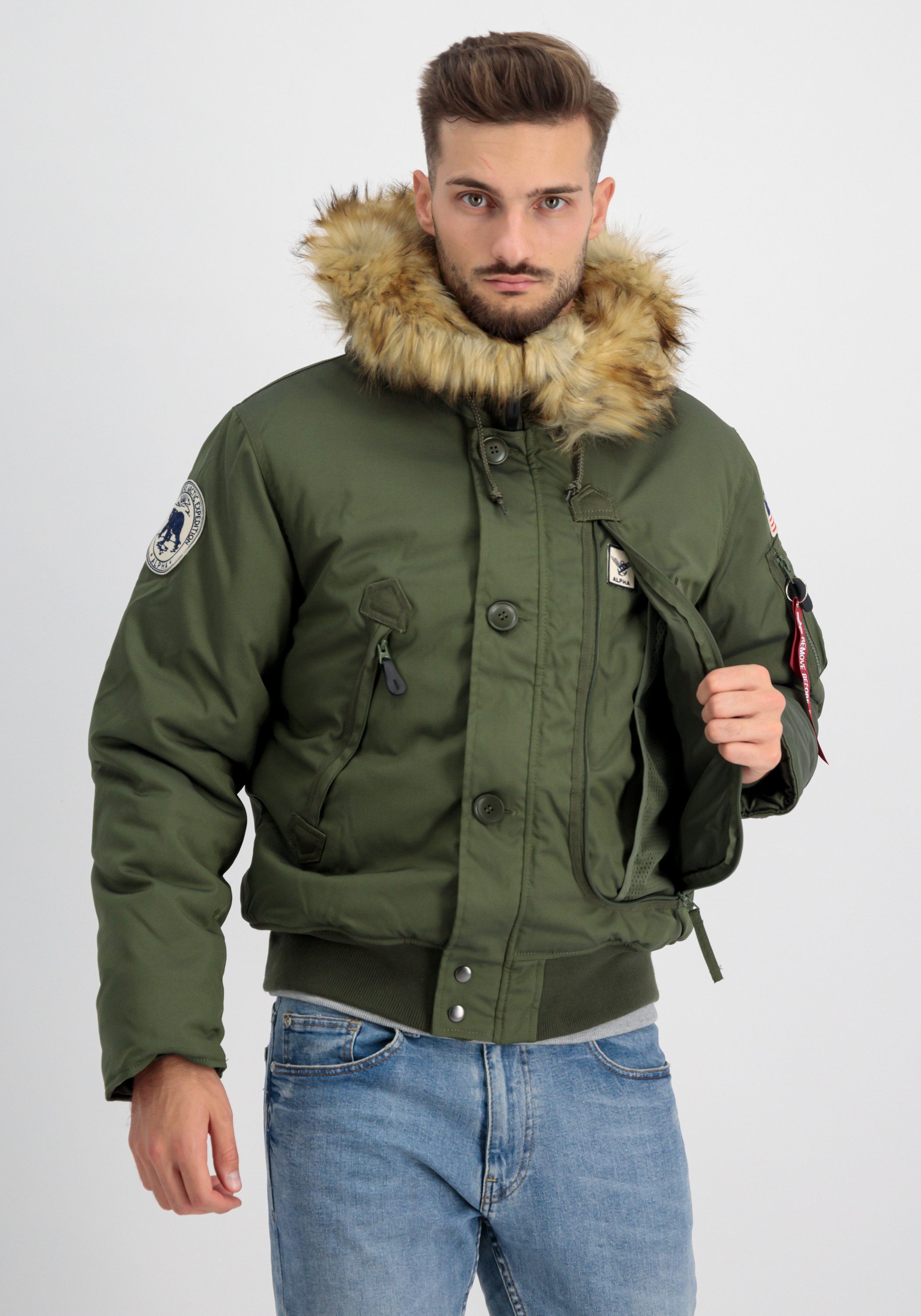Alpha Industries Winterjack Alpha Industries Men - Cold Weather Jackets Polar Jacket SV