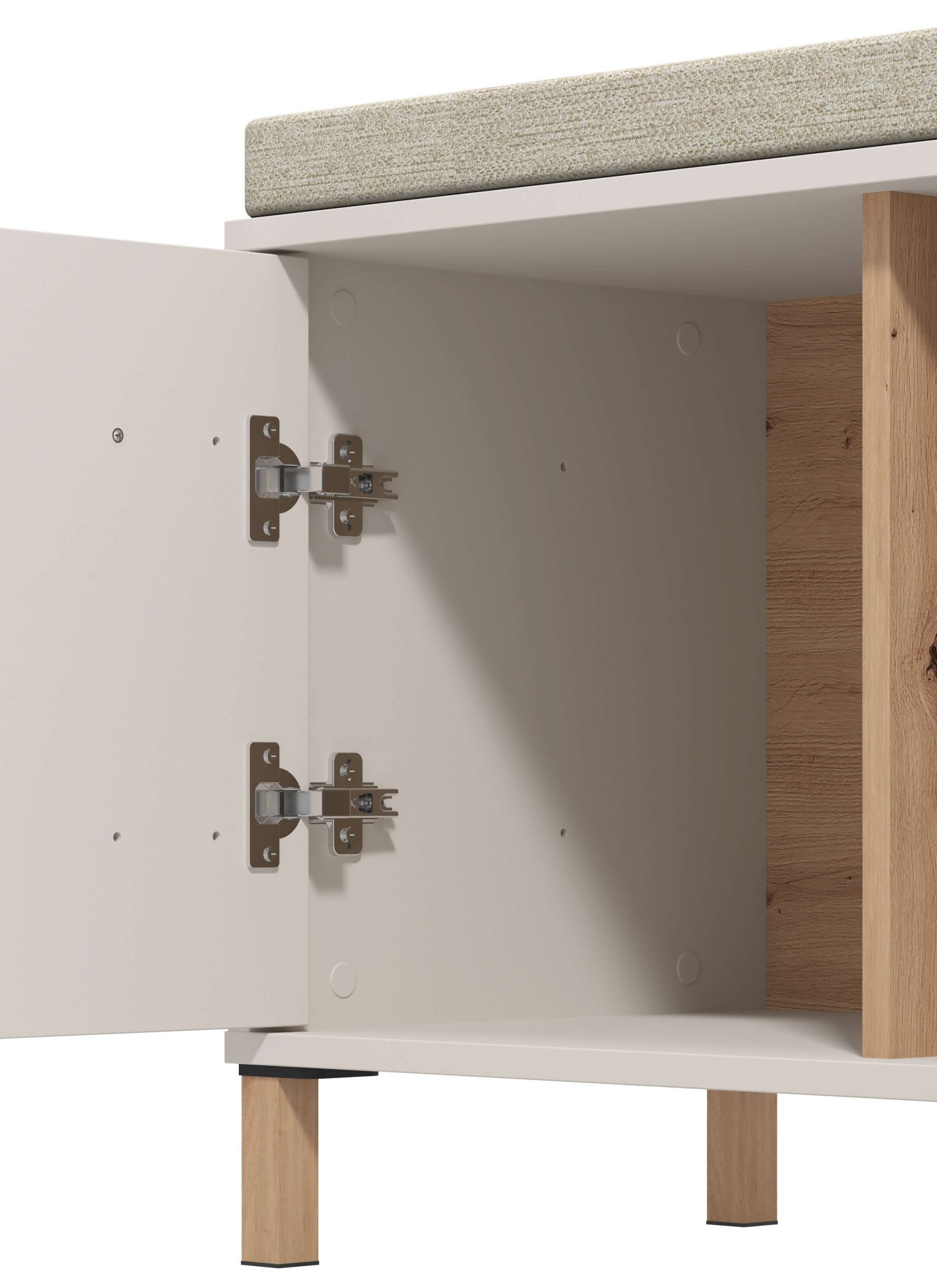 Home affaire Schoenenbank Belfort, schoenenkast, schoenenrek, schoenenkist, breedte 80 cm