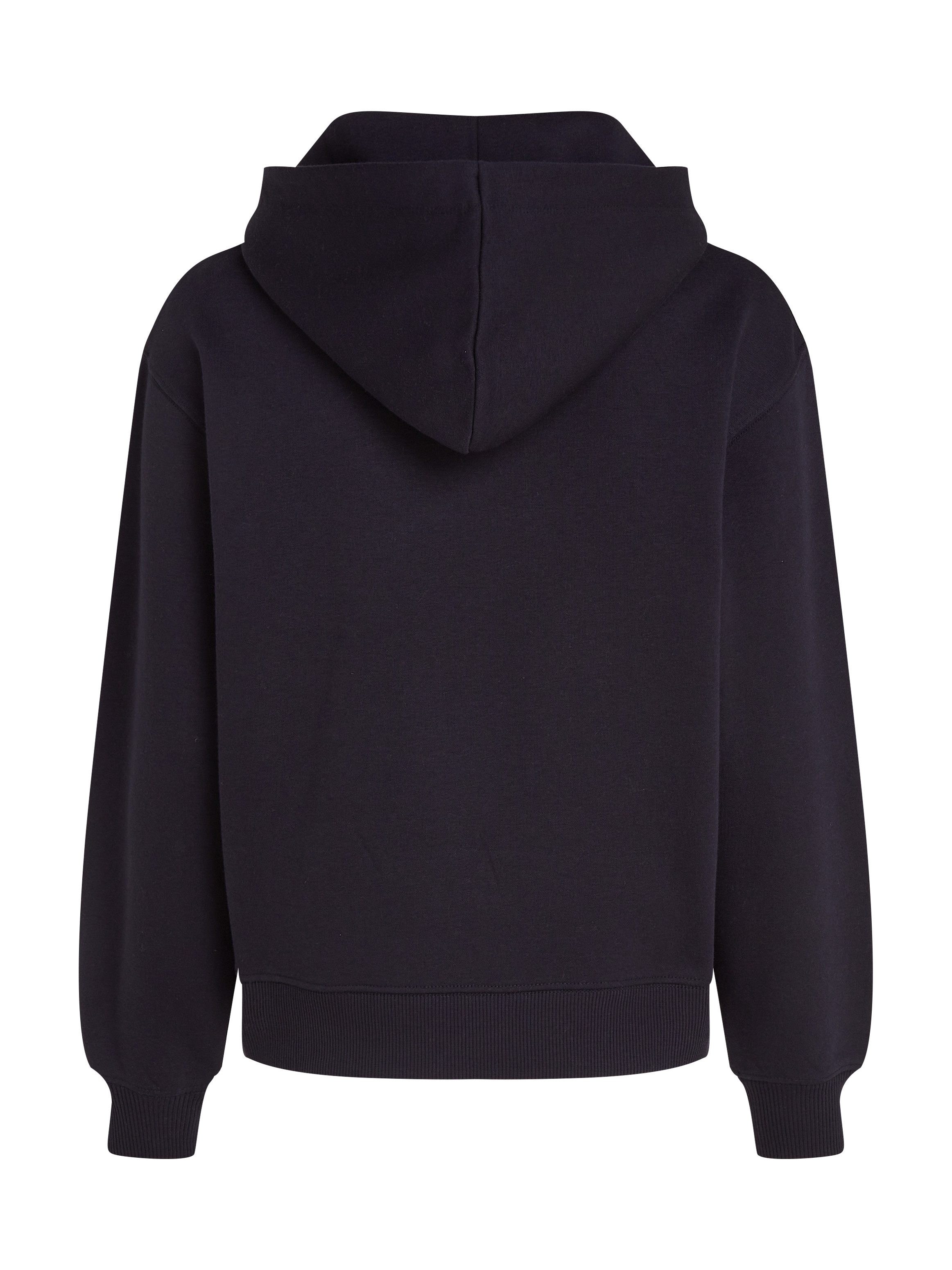Tommy Hilfiger Hoodie MDRN REG CORP LOGO HOODIE met geborduurd logo-opschrift