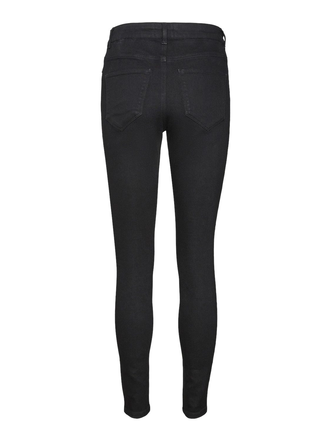 Vero Moda Skinny fit jeans VMELLY MR SKINNY JEANS BLK NOOS