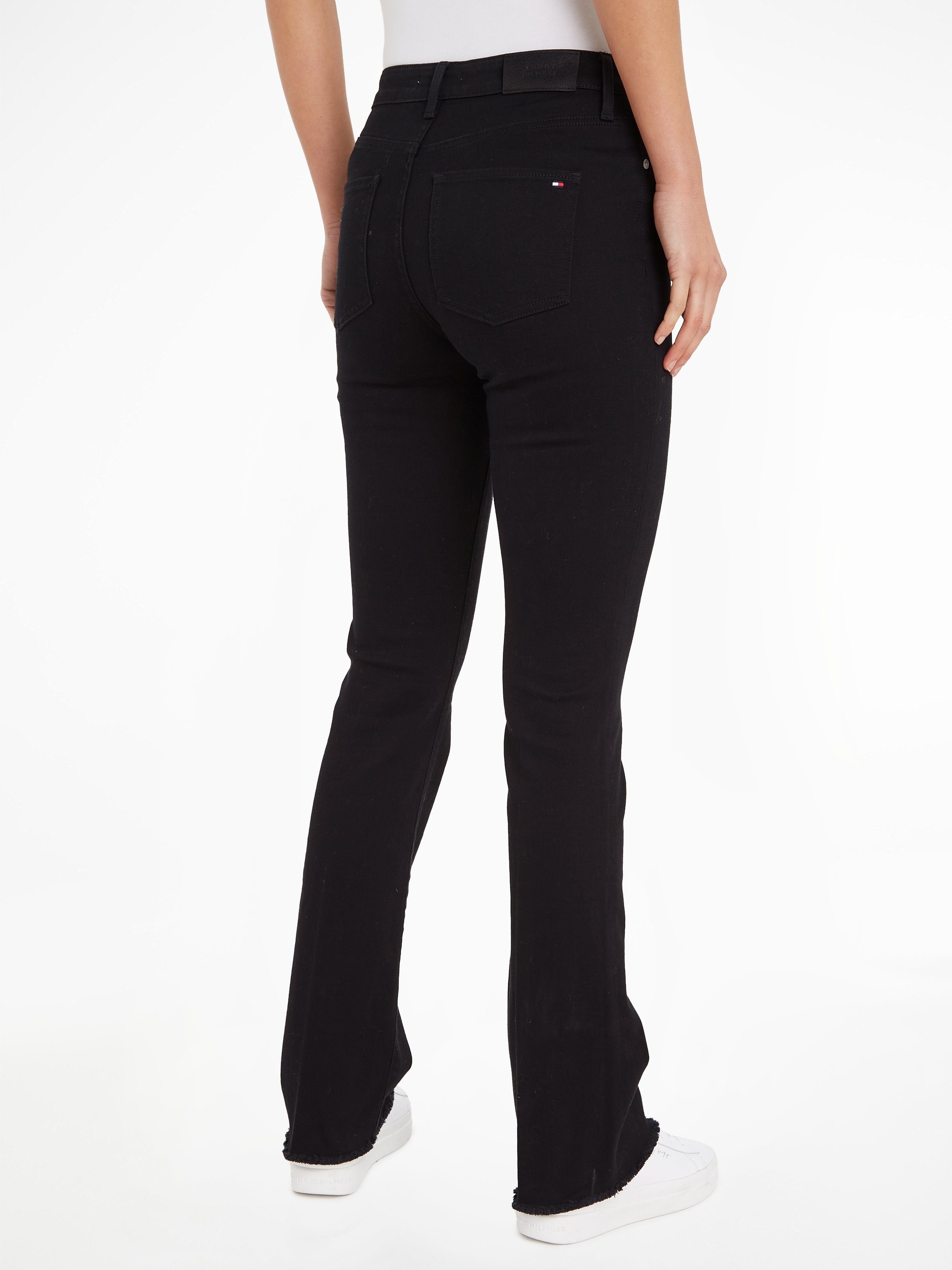 Tommy Hilfiger Bootcut jeans met persplooien