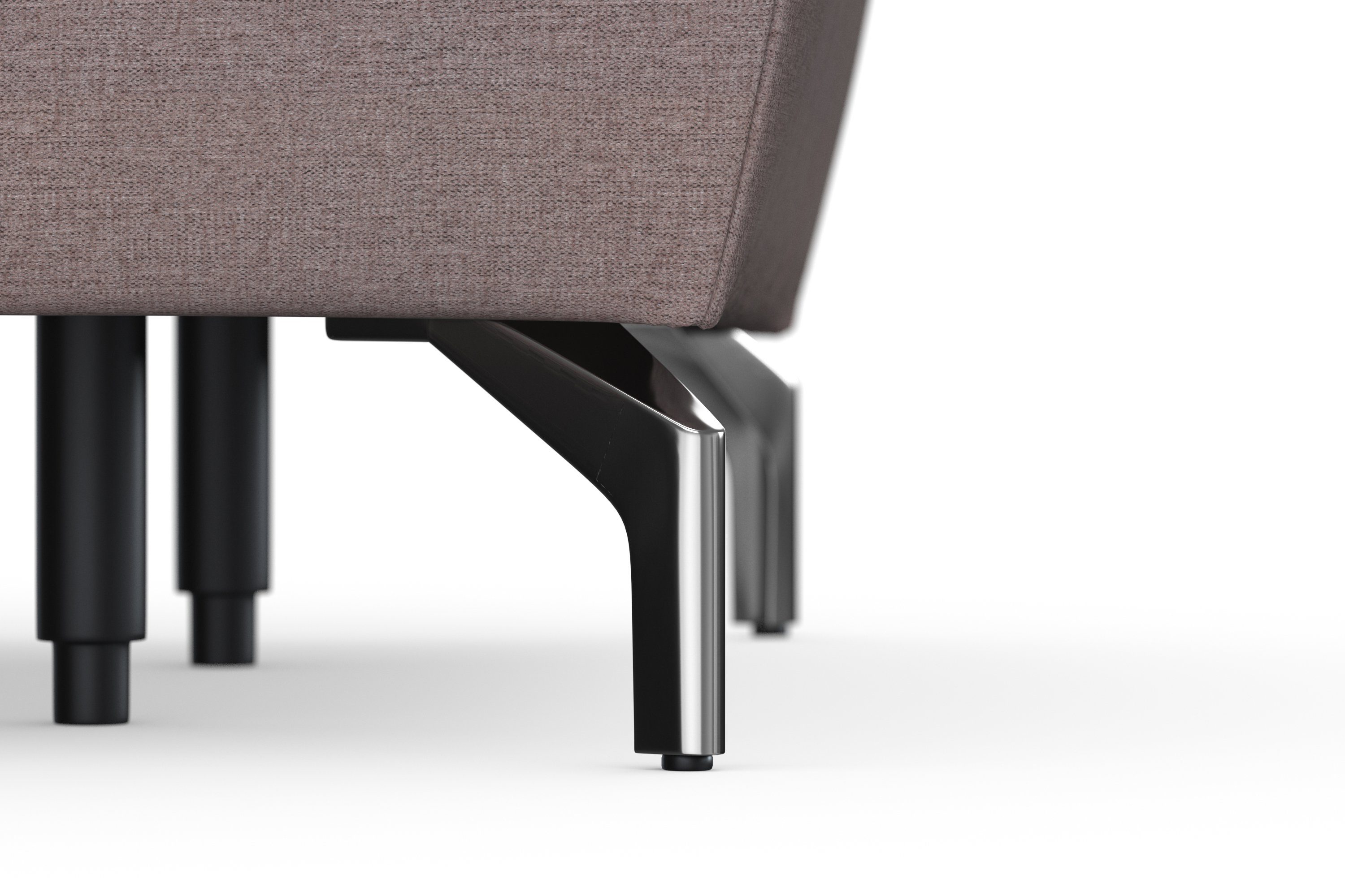 sit&more Hoekbank Cool L-vorm naar keuze met verstelbare hoofdsteun en uittrekzitting, motorisch