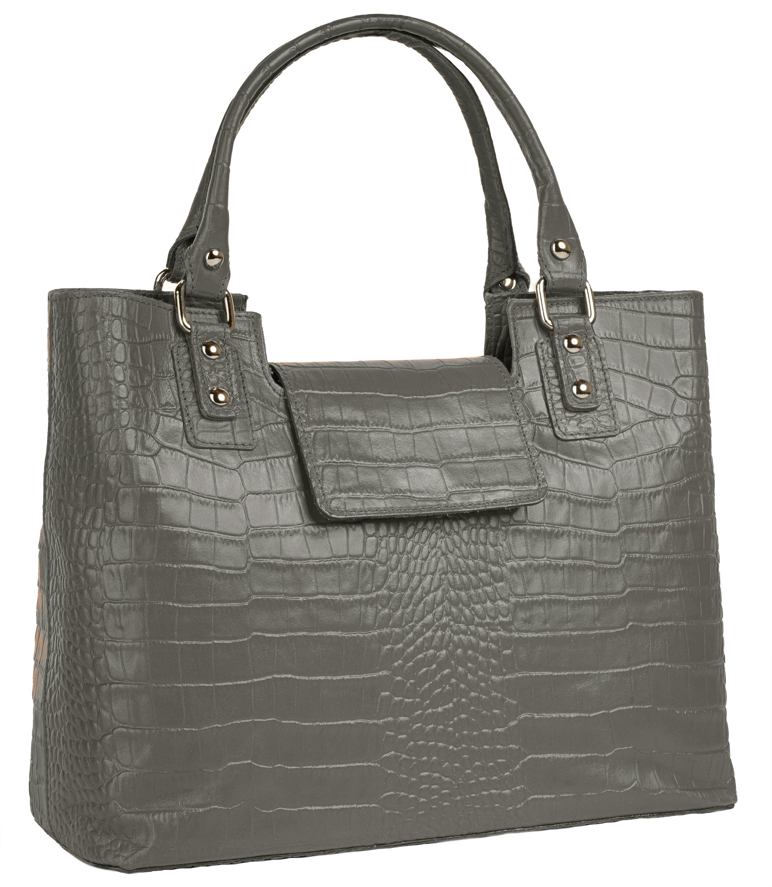 Cluty Tas echt leer, made in italy