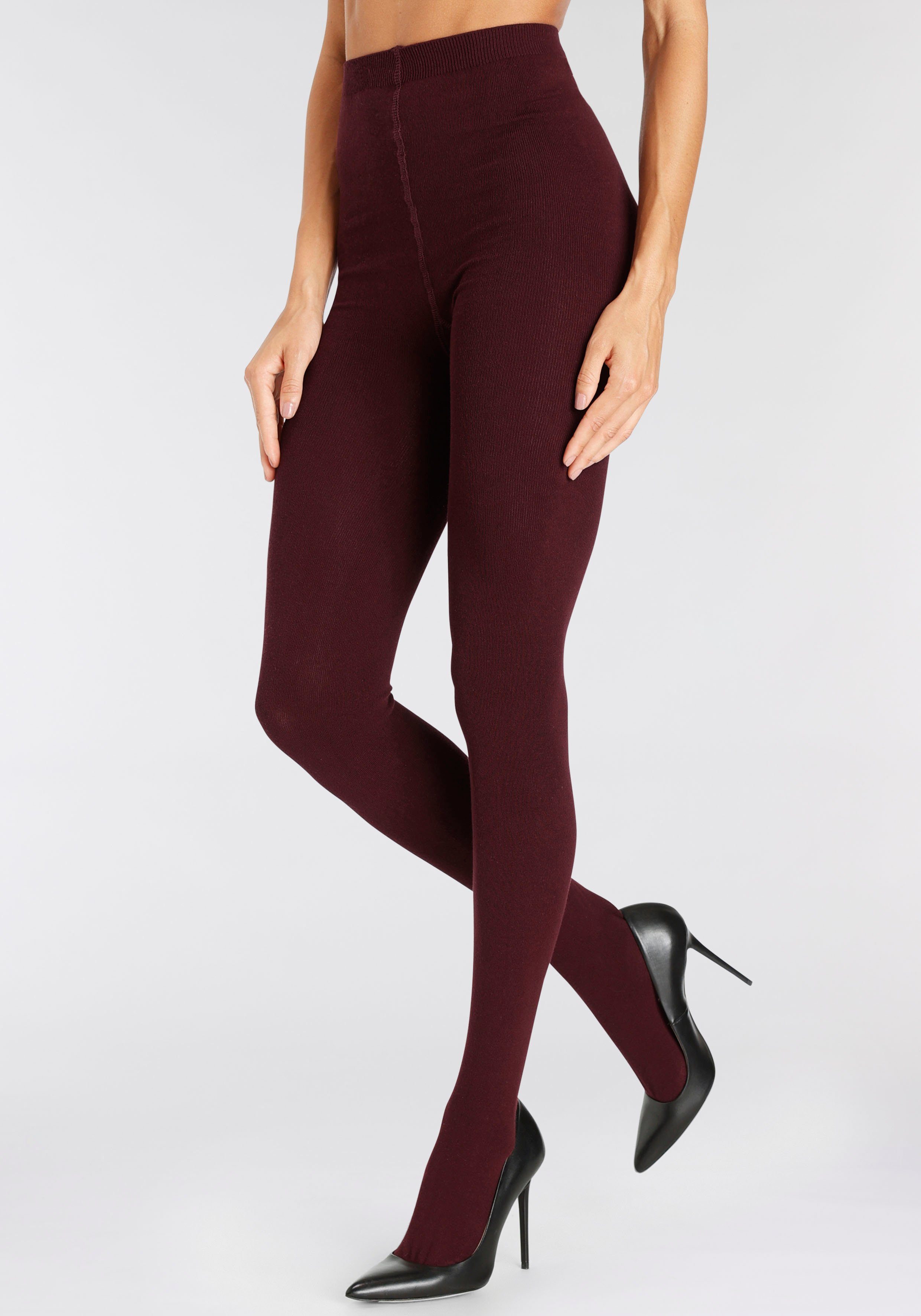 Lascana Maillot in een aangename katoenmix (2 stuks)