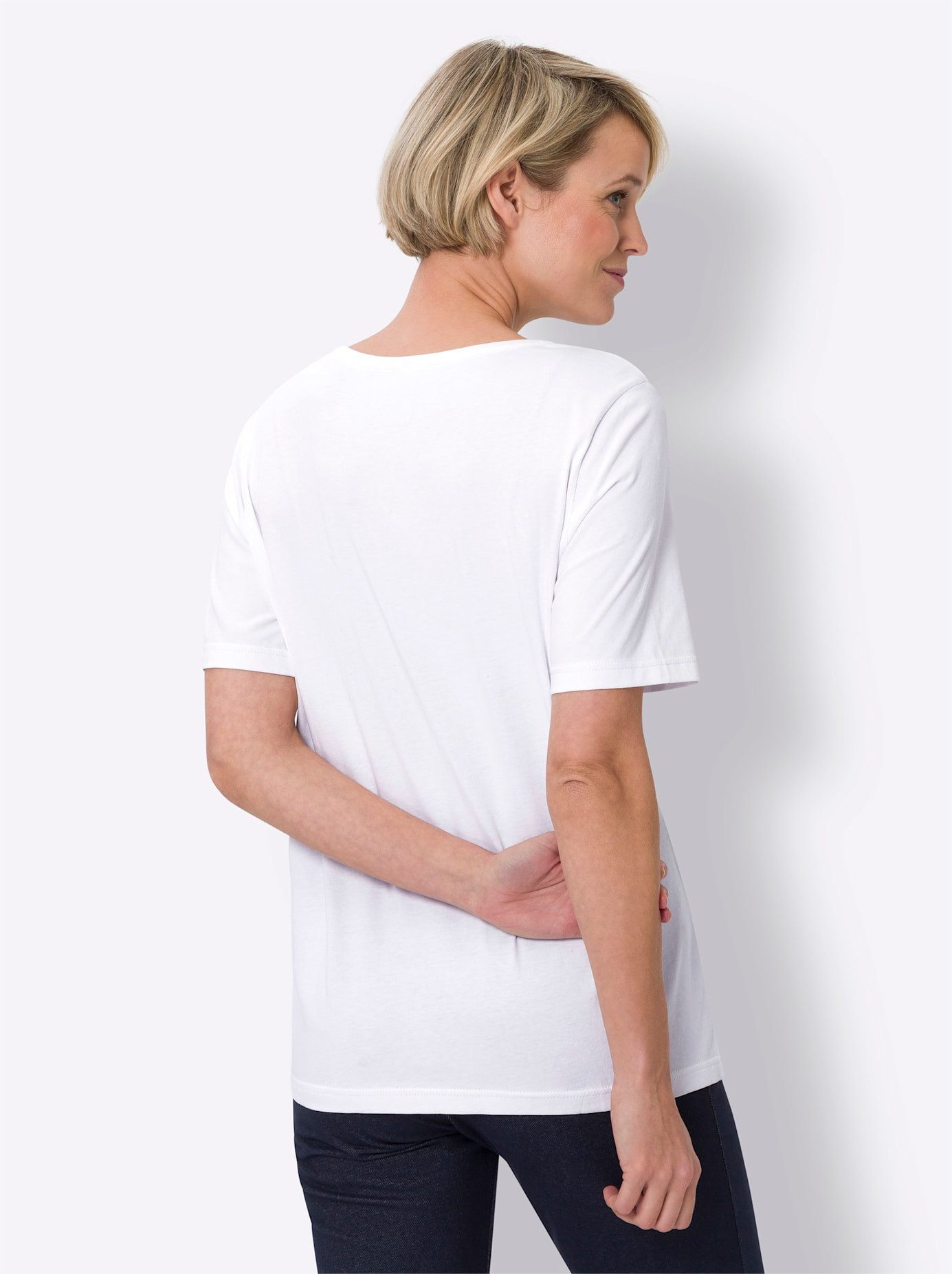 Shirt met korte mouwen (1-delig)