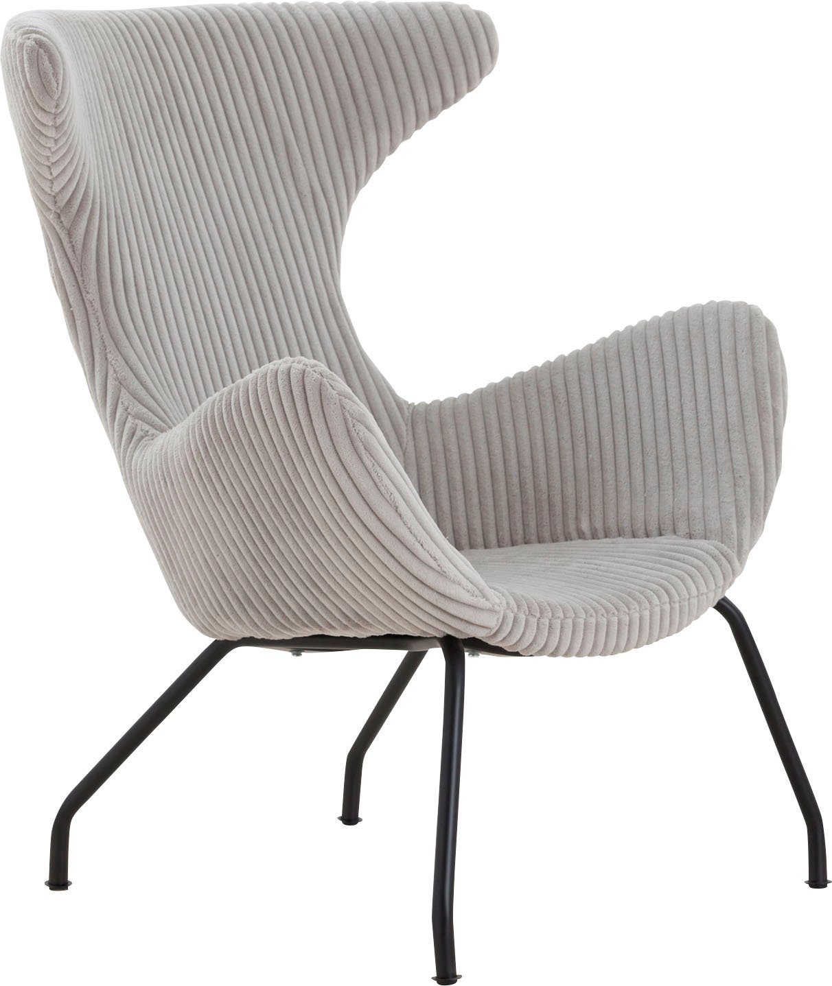 SalesFever Relaxfauteuil Oorfauteuil in een modern design