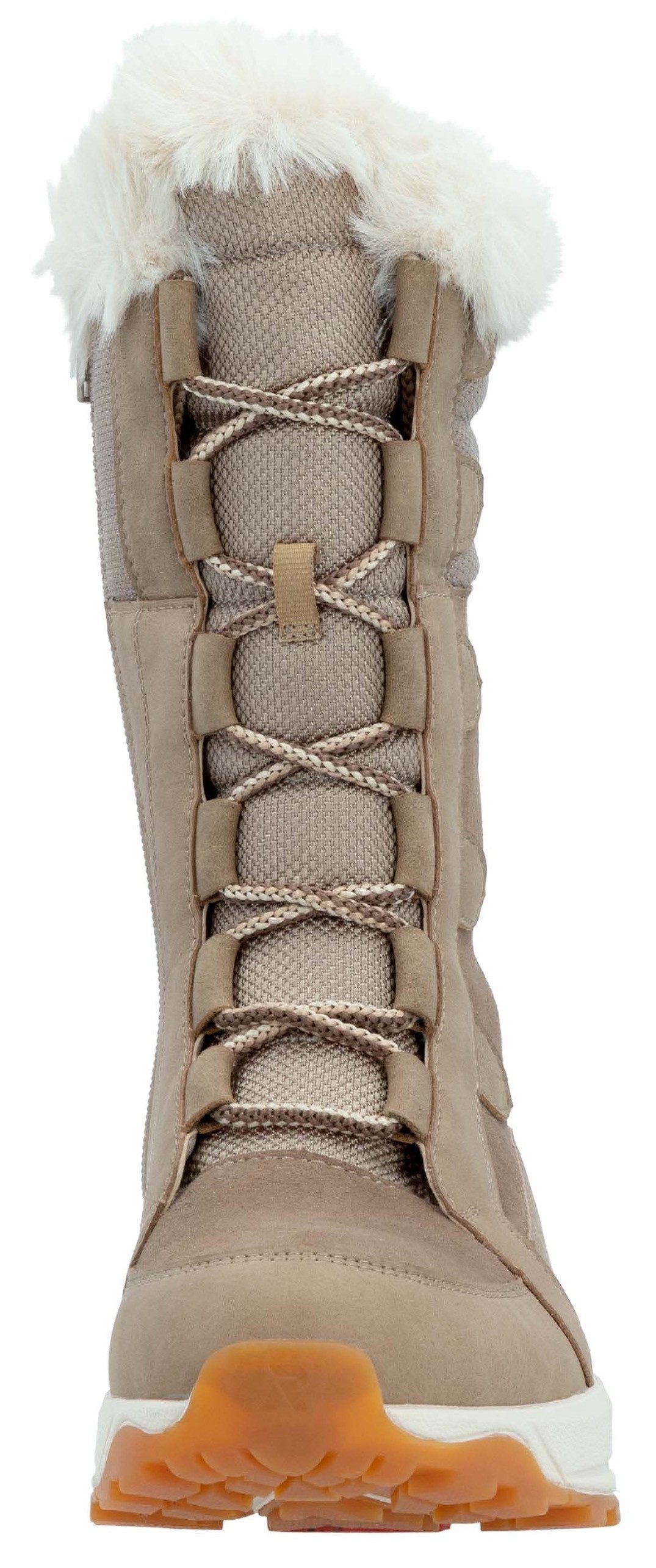 Rieker EVOLUTION Winterlaarzen snow boots, winter boots with lambswool lining, fiber grip sole