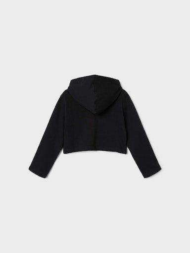Name It Hoodie NKFVIALA LS SHORT BOXY SWEAT WH BRU N1