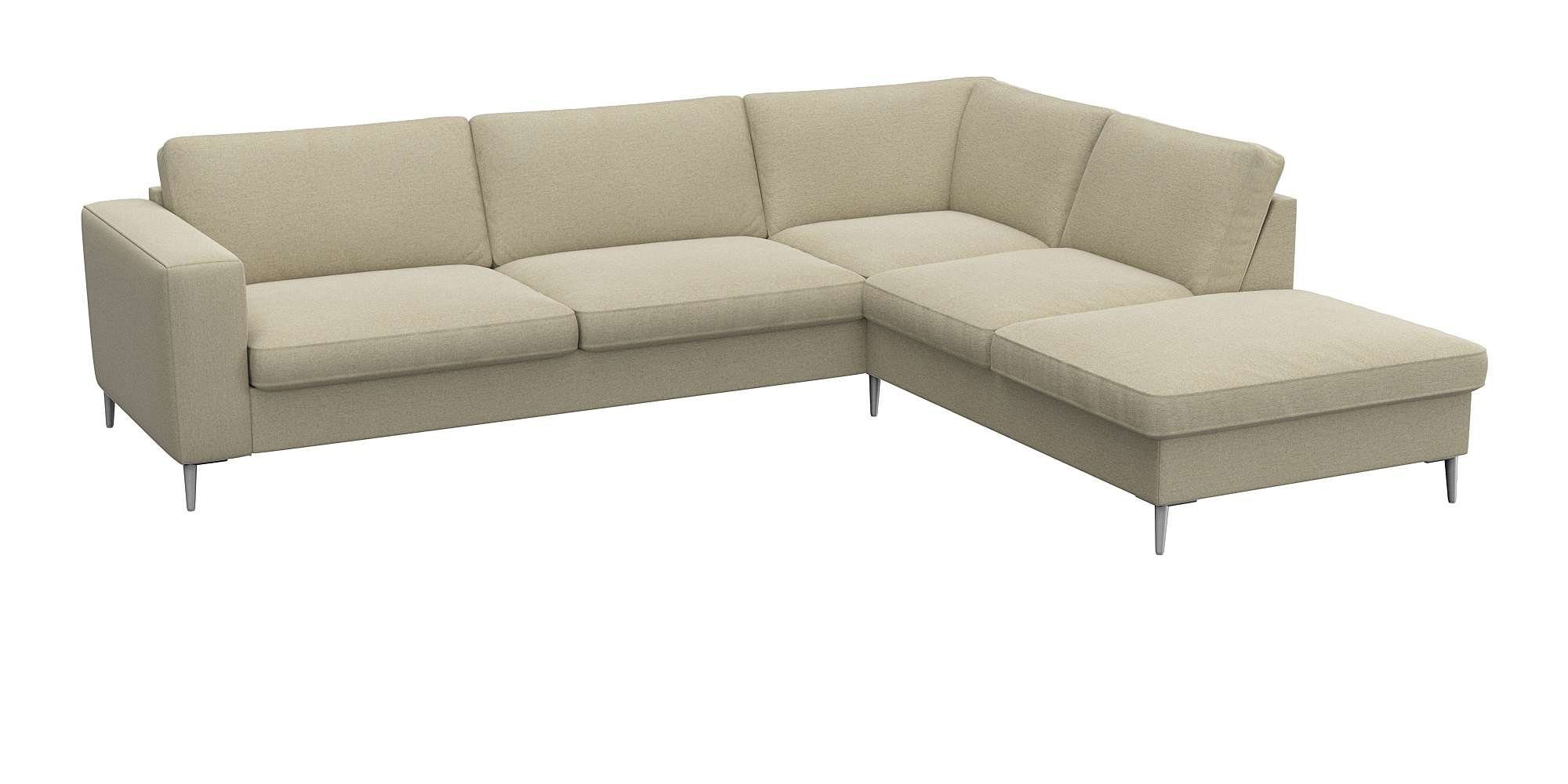 FLEXLUX Hoekbank Fiore, super zitcomfort door koudschuim in de zitting, L-vorm