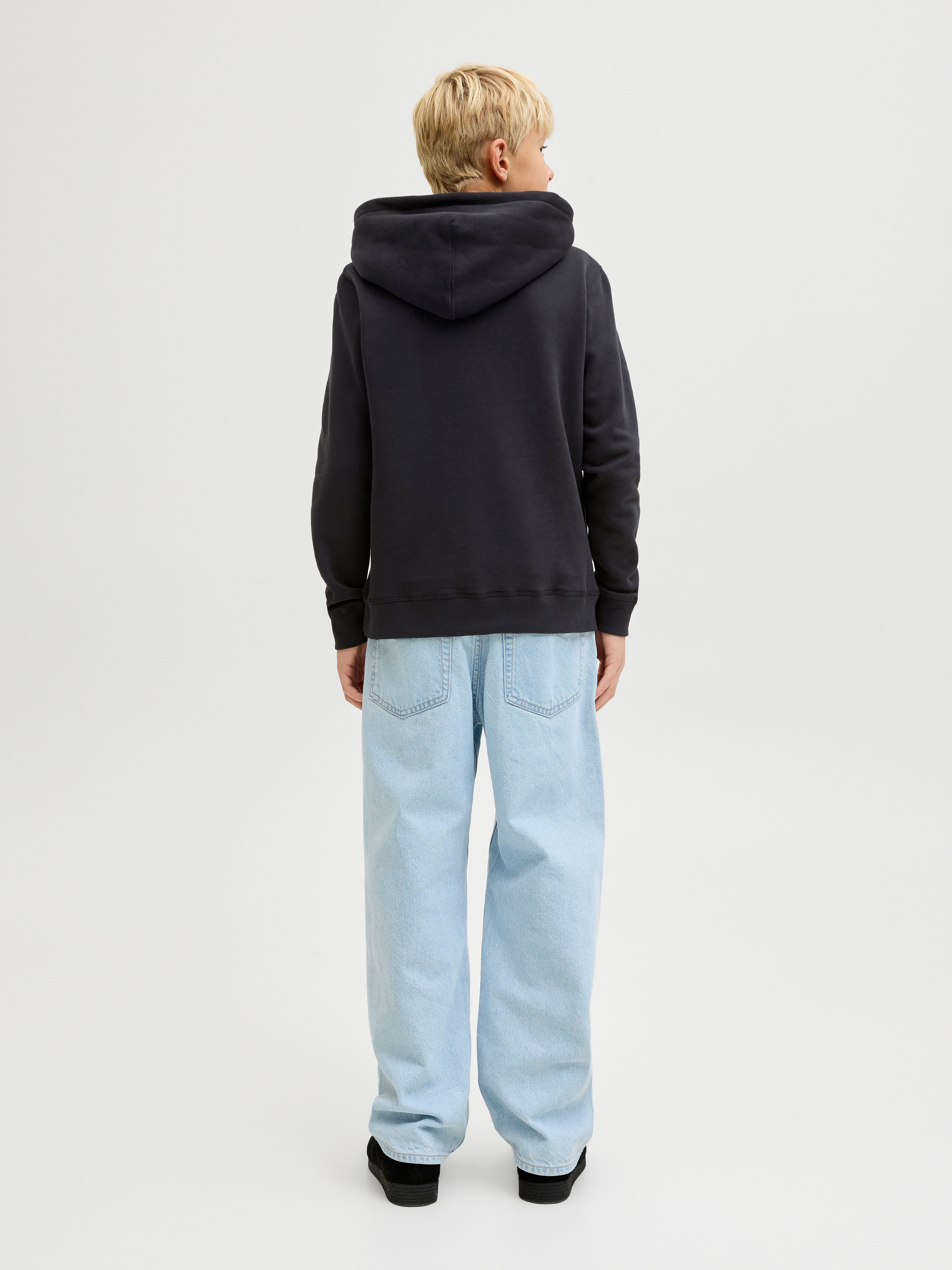 Jack & Jones Junior Hoodie JORBLEECKER BRANDING SWEAT HOOD BF JNR
