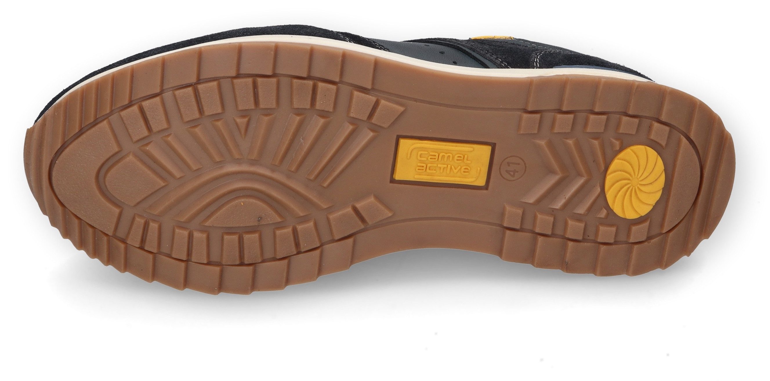 camel active Sneakers , runner sneaker, veterschoen, vrijetijdsschoen met leren voering