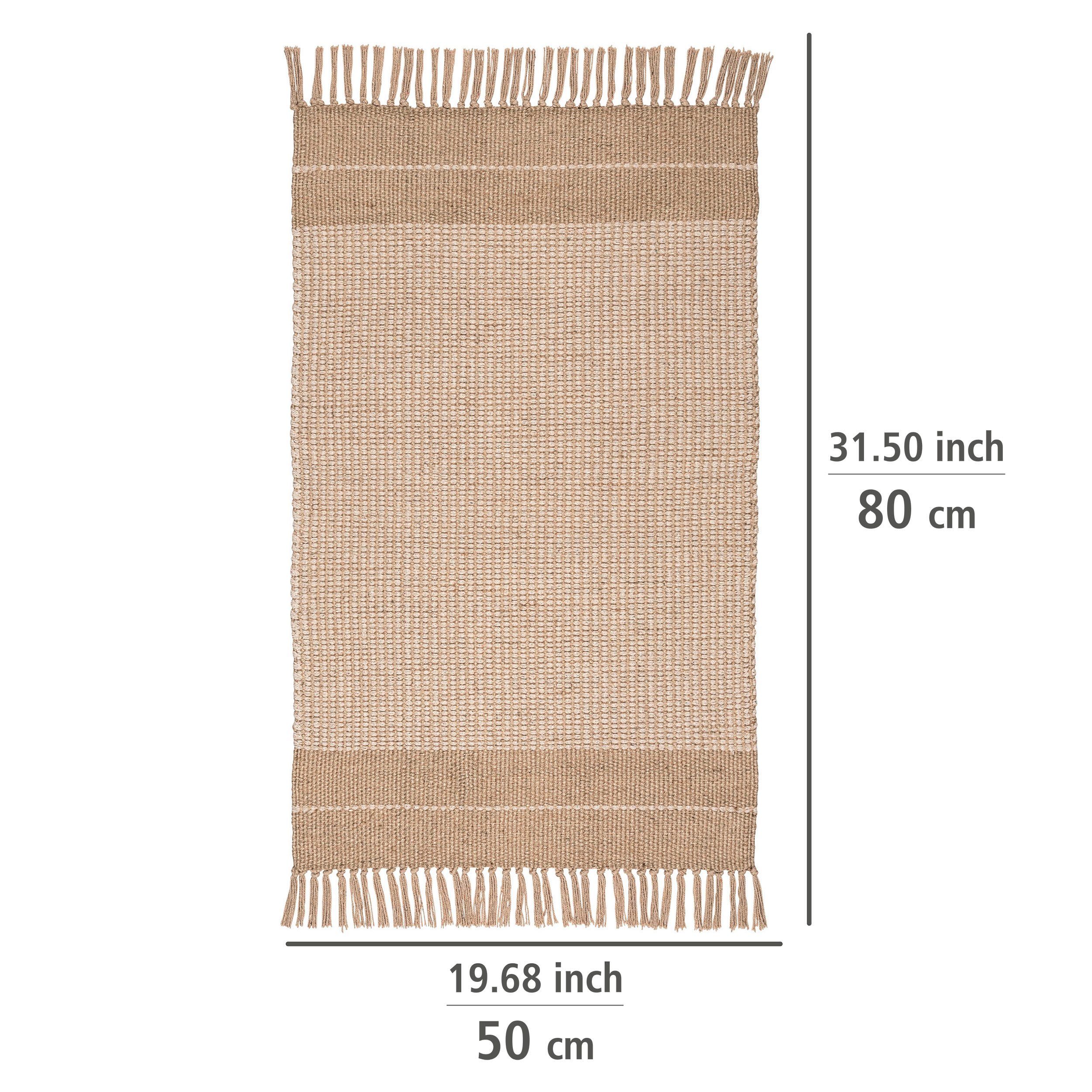 WENKO Badmat Pica BxL: 50 x 80 cm (1 stuk)