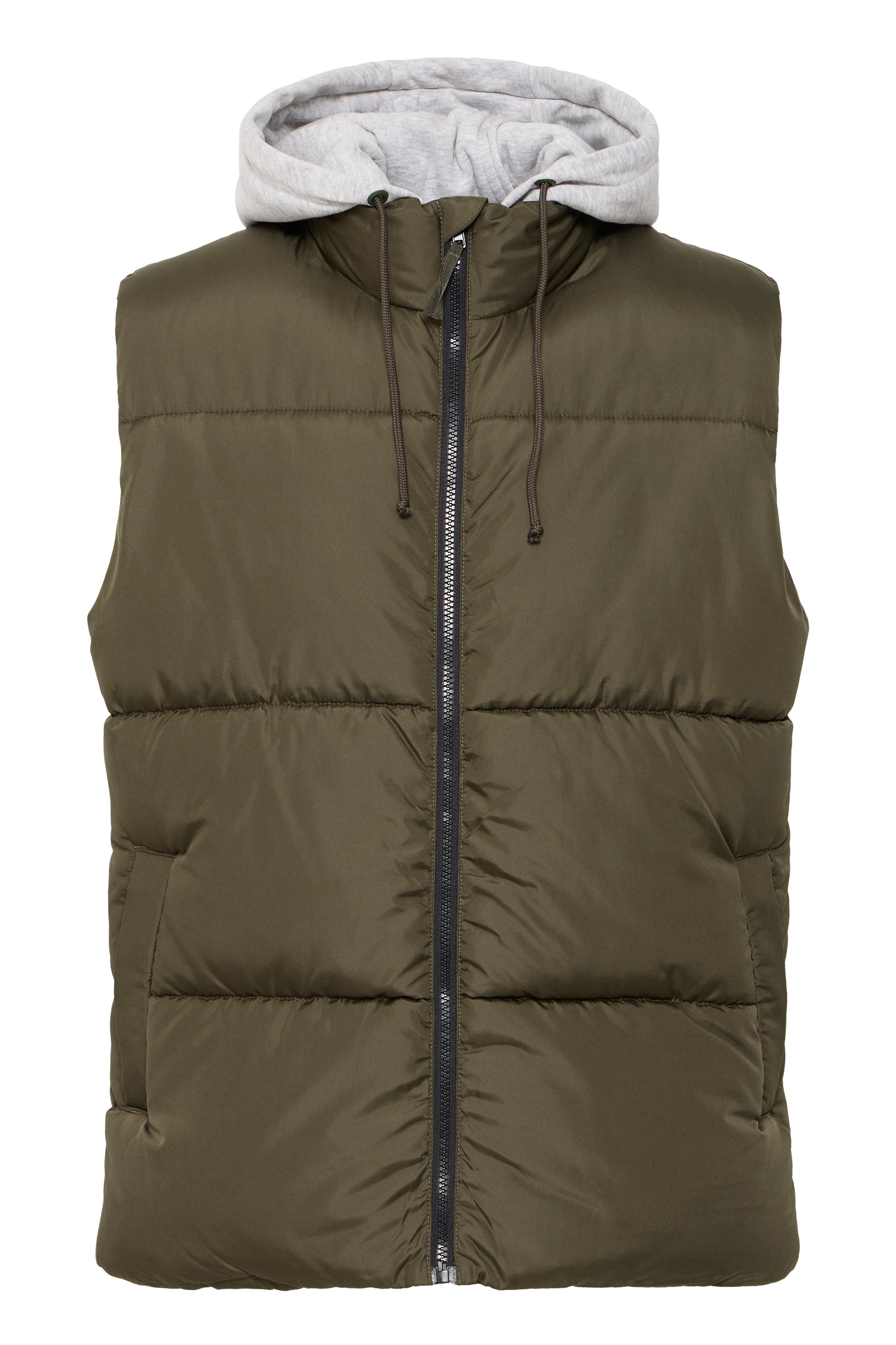 Blend Outdoorjack BHELWIN vest w. jersey hood