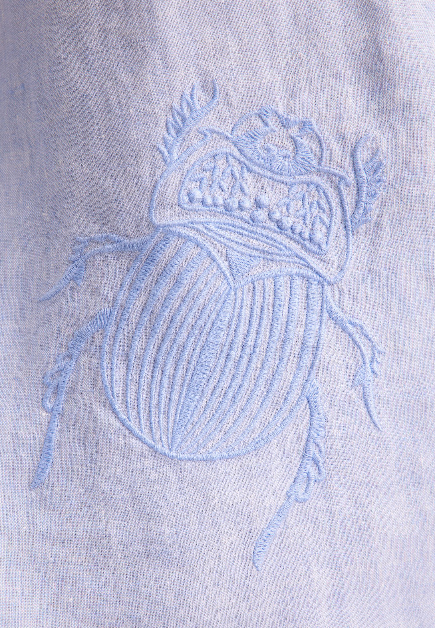 seidensticker Overhemdblouse Zwarte roos Lange mouwen kraag uni